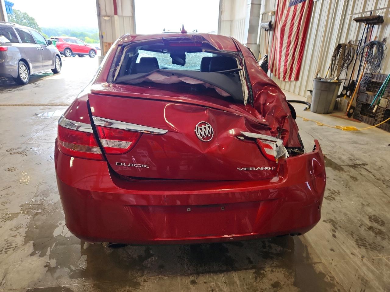 2014 Buick Verano Premium Red vin: 1G4PT5SV9E4160787