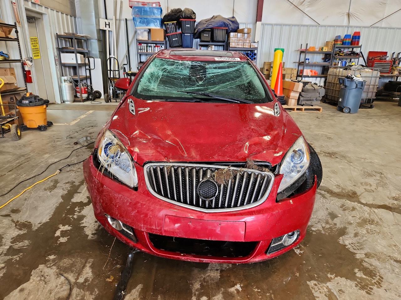 2014 Buick Verano Premium Red vin: 1G4PT5SV9E4160787