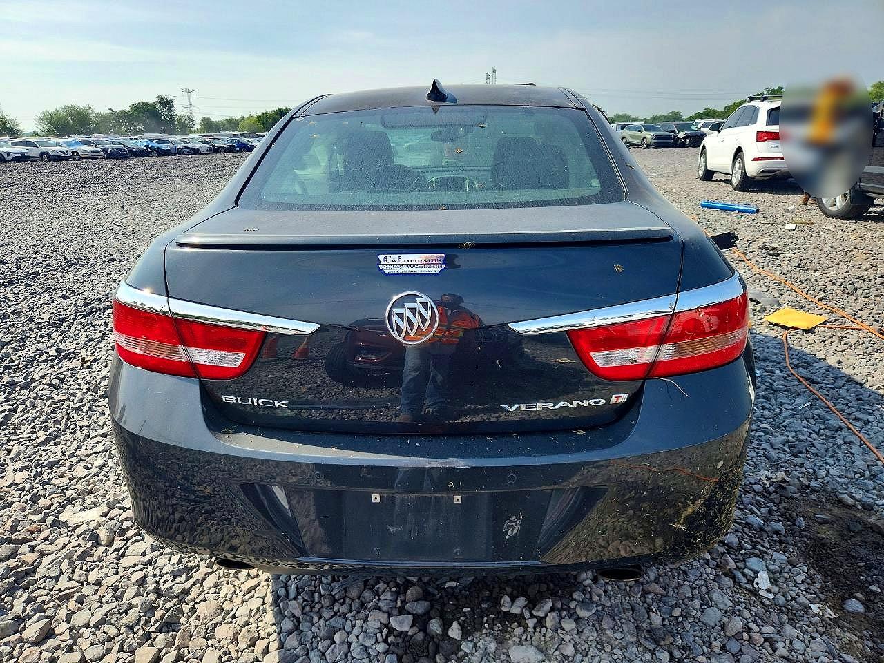 2015 Buick Verano Premium Gray vin: 1G4PT5SV9F4103152