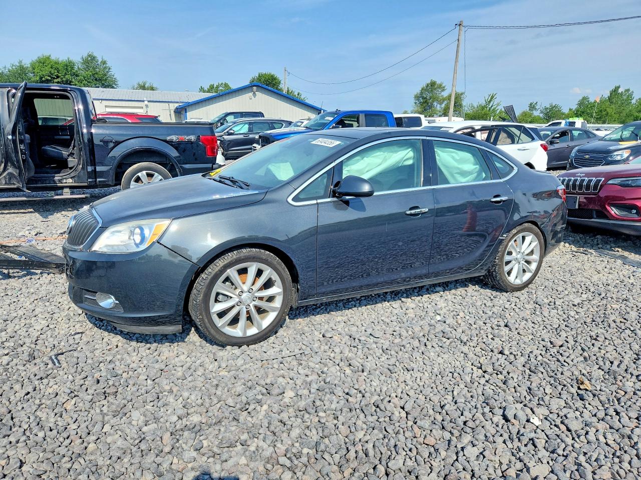 2015 Buick Verano Premium Gray vin: 1G4PT5SV9F4103152