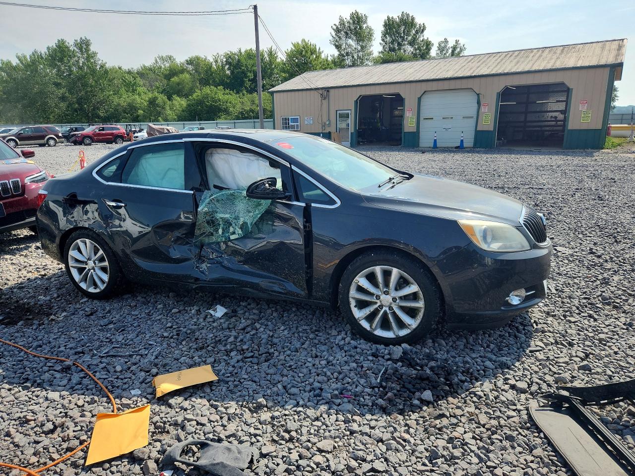 2015 Buick Verano Premium Gray vin: 1G4PT5SV9F4103152