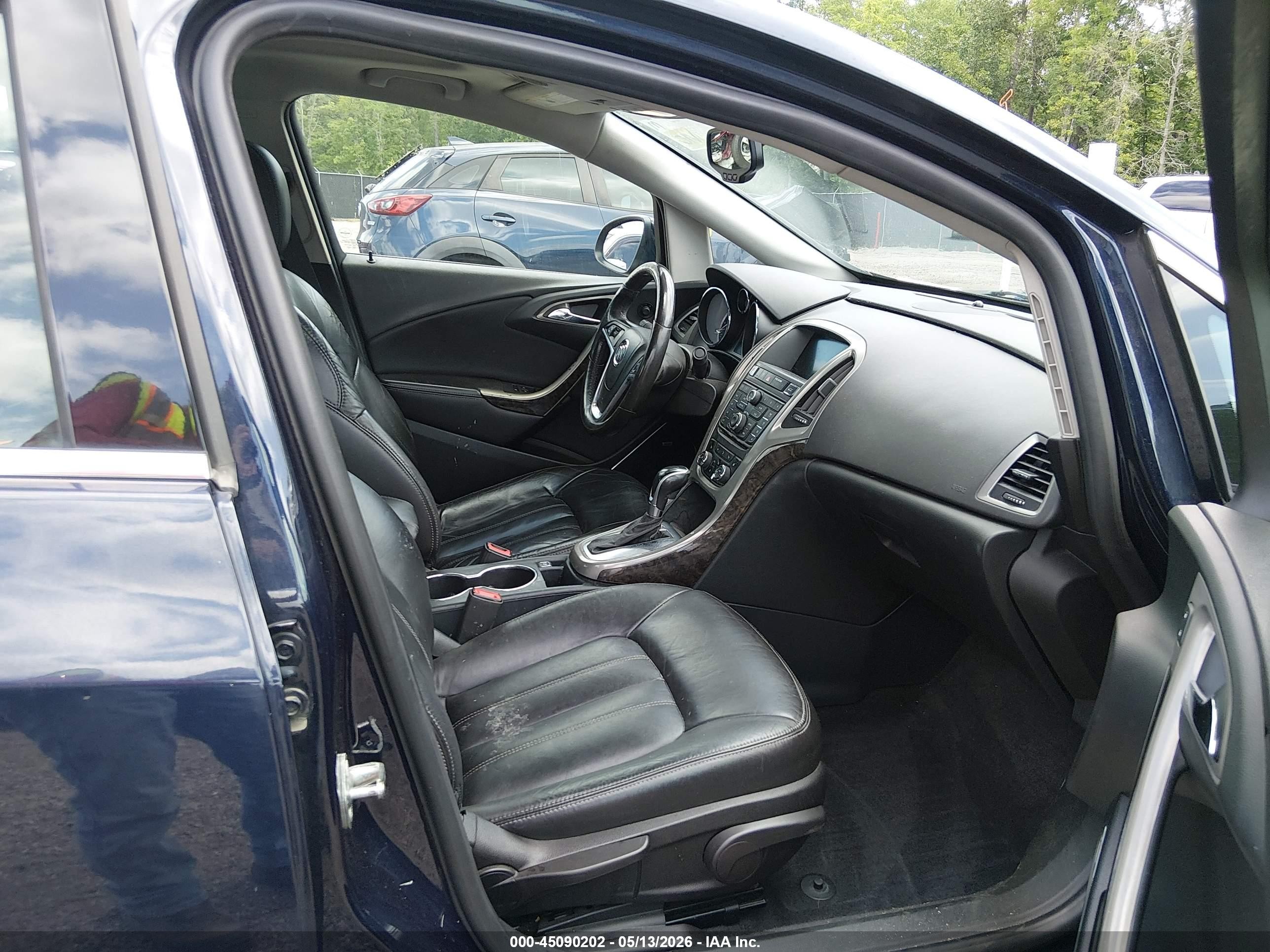 2015 Buick Verano Premium Turbo Group Dark Blue vin: 1G4PT5SV9F4217538