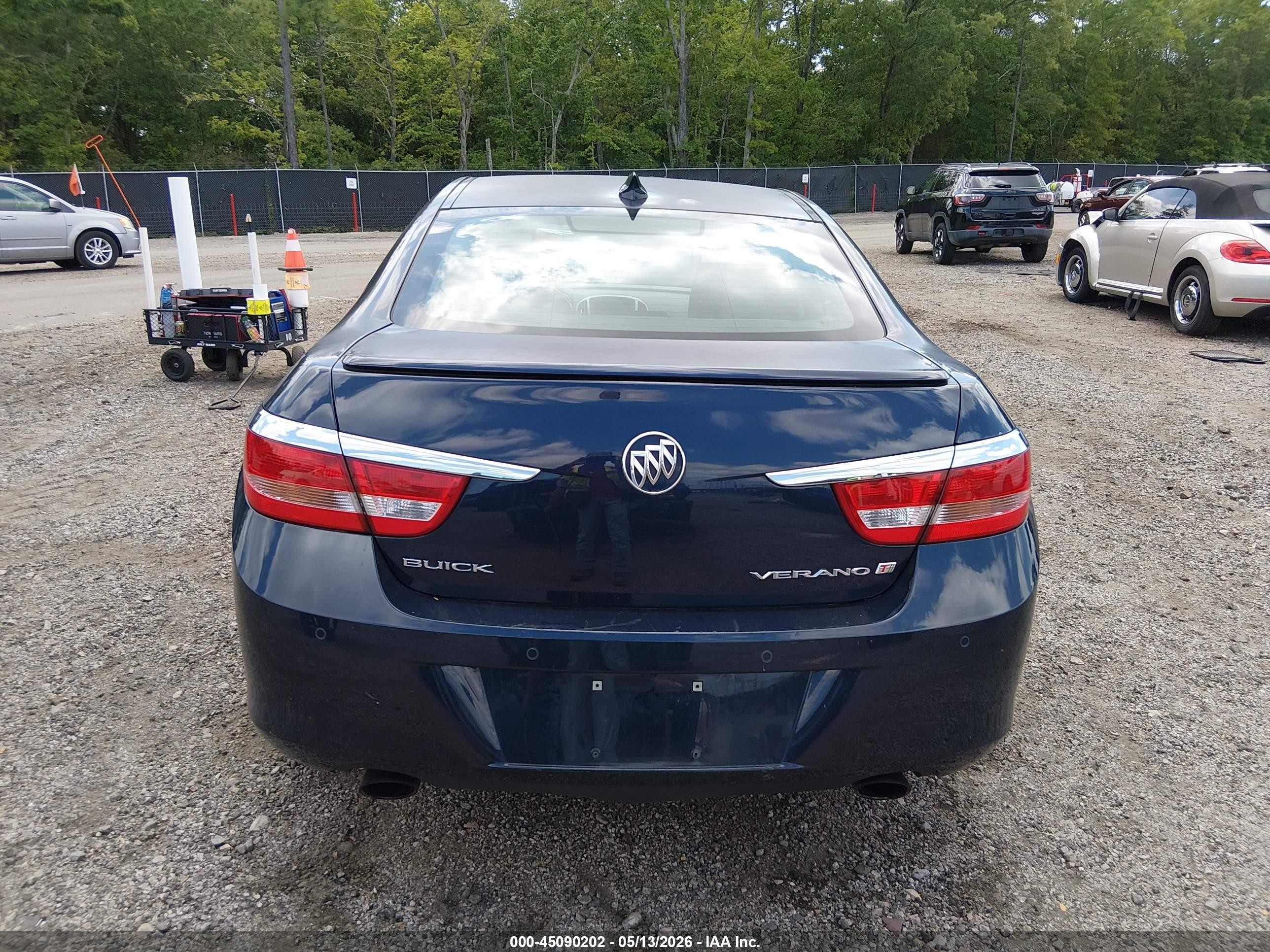 2015 Buick Verano Premium Turbo Group Dark Blue vin: 1G4PT5SV9F4217538