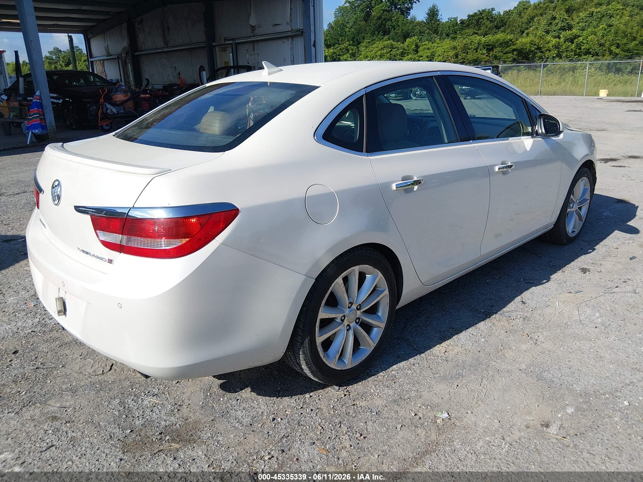 2013 Buick Verano Premium Group White vin: 1G4PT5SVXD4235897