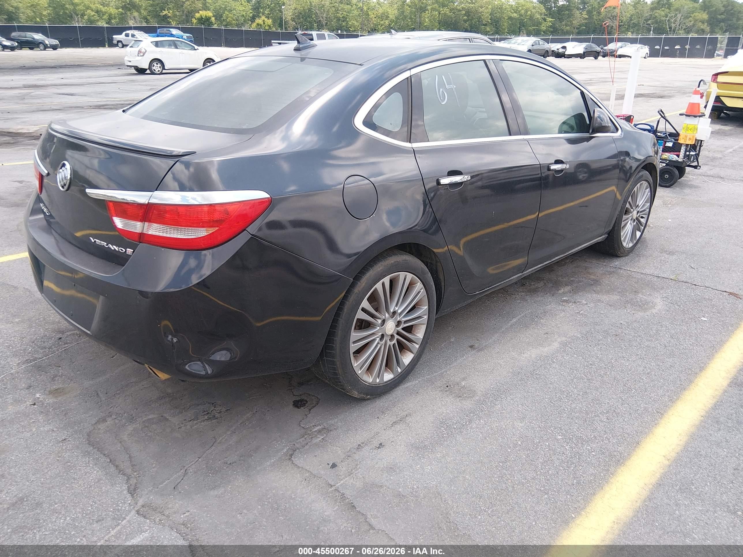 2014 Buick Verano Premium Group Черный vin: 1G4PT5SVXE4136451