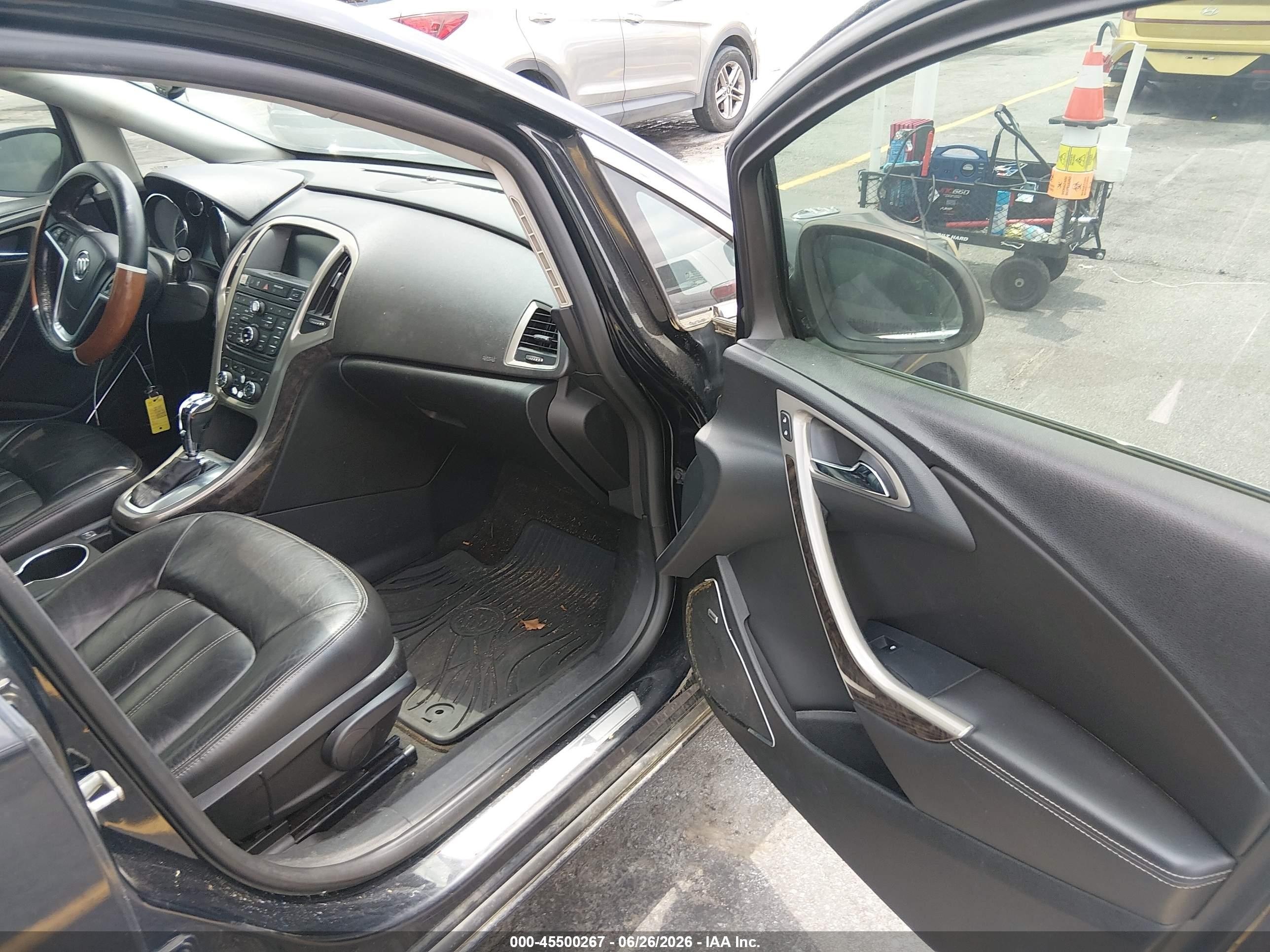 2014 Buick Verano Premium Group Черный vin: 1G4PT5SVXE4136451
