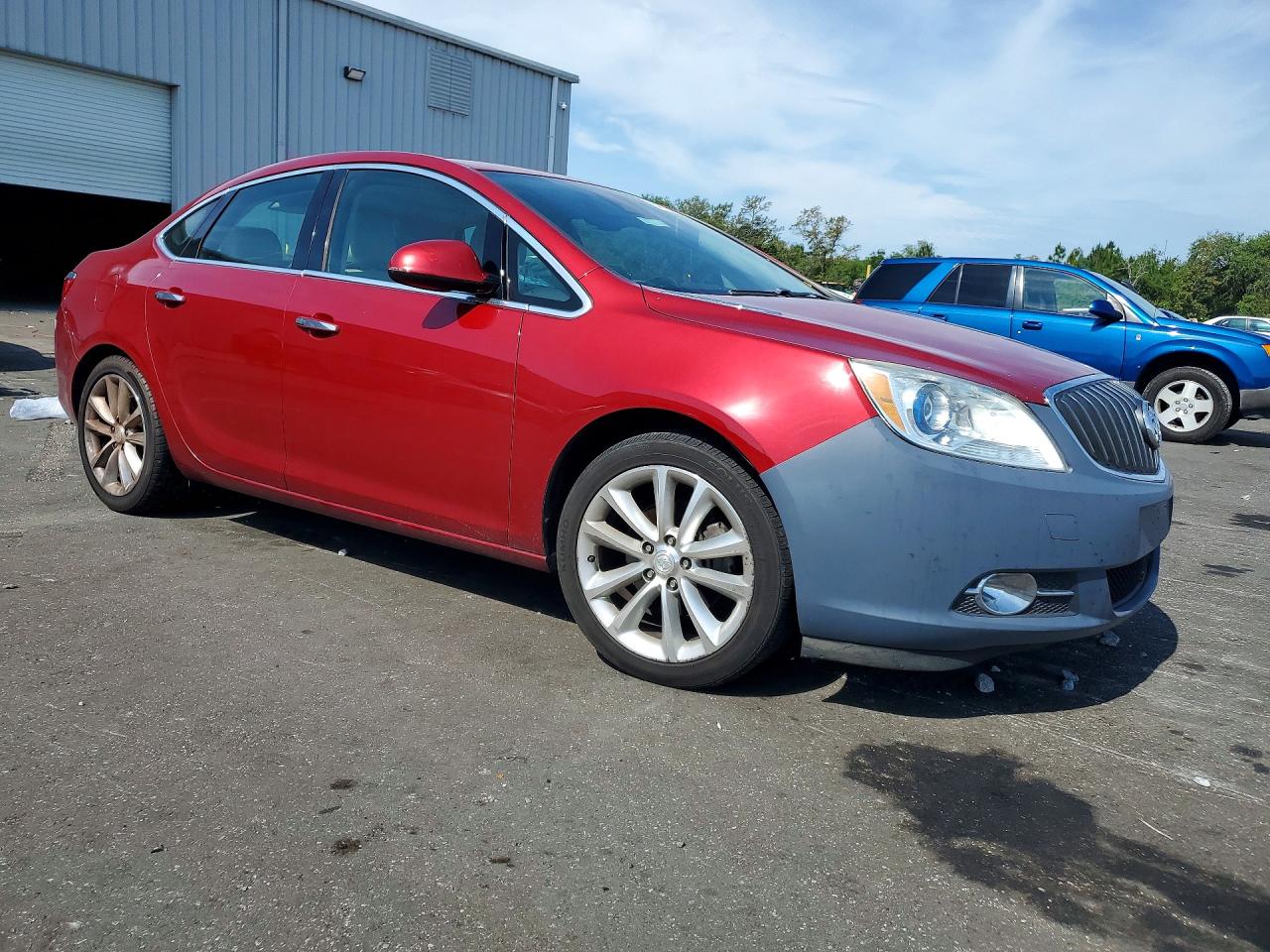 2014 Buick Verano Premium Red vin: 1G4PT5SVXE4151502