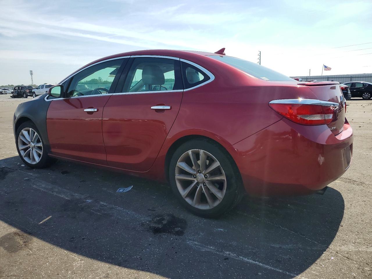 2014 Buick Verano Premium Red vin: 1G4PT5SVXE4151502
