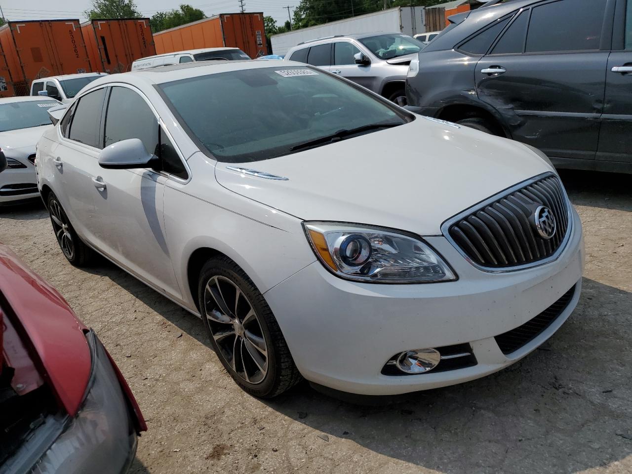 2016 Buick Verano Sport Touring White vin: 1G4PW5SK1G4153249