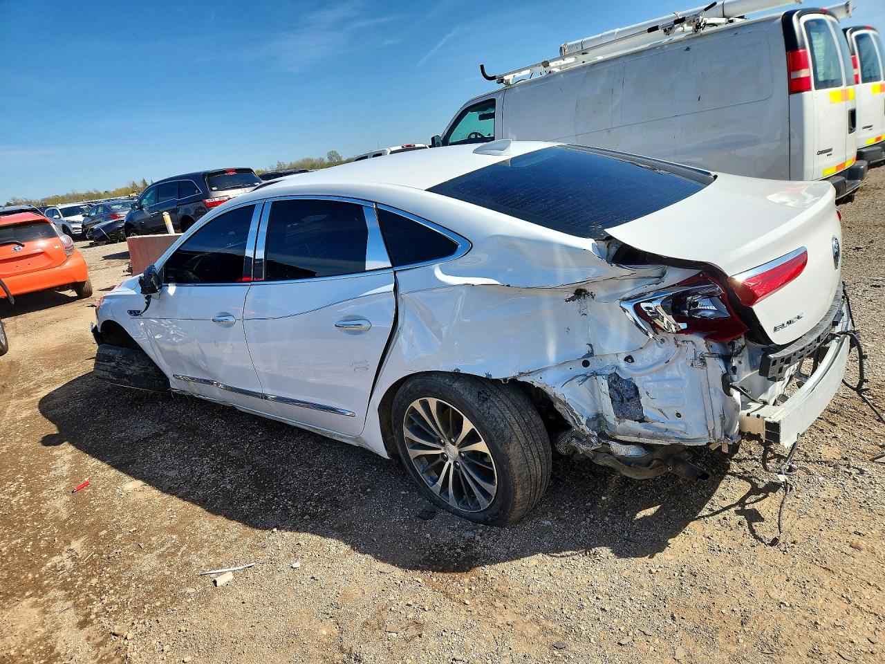 2017 Buick Lacrosse Preferred White vin: 1G4ZN5SS0HU132535
