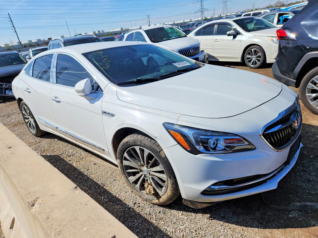 2017 Buick Lacrosse Preferred White vin: 1G4ZN5SS0HU132535