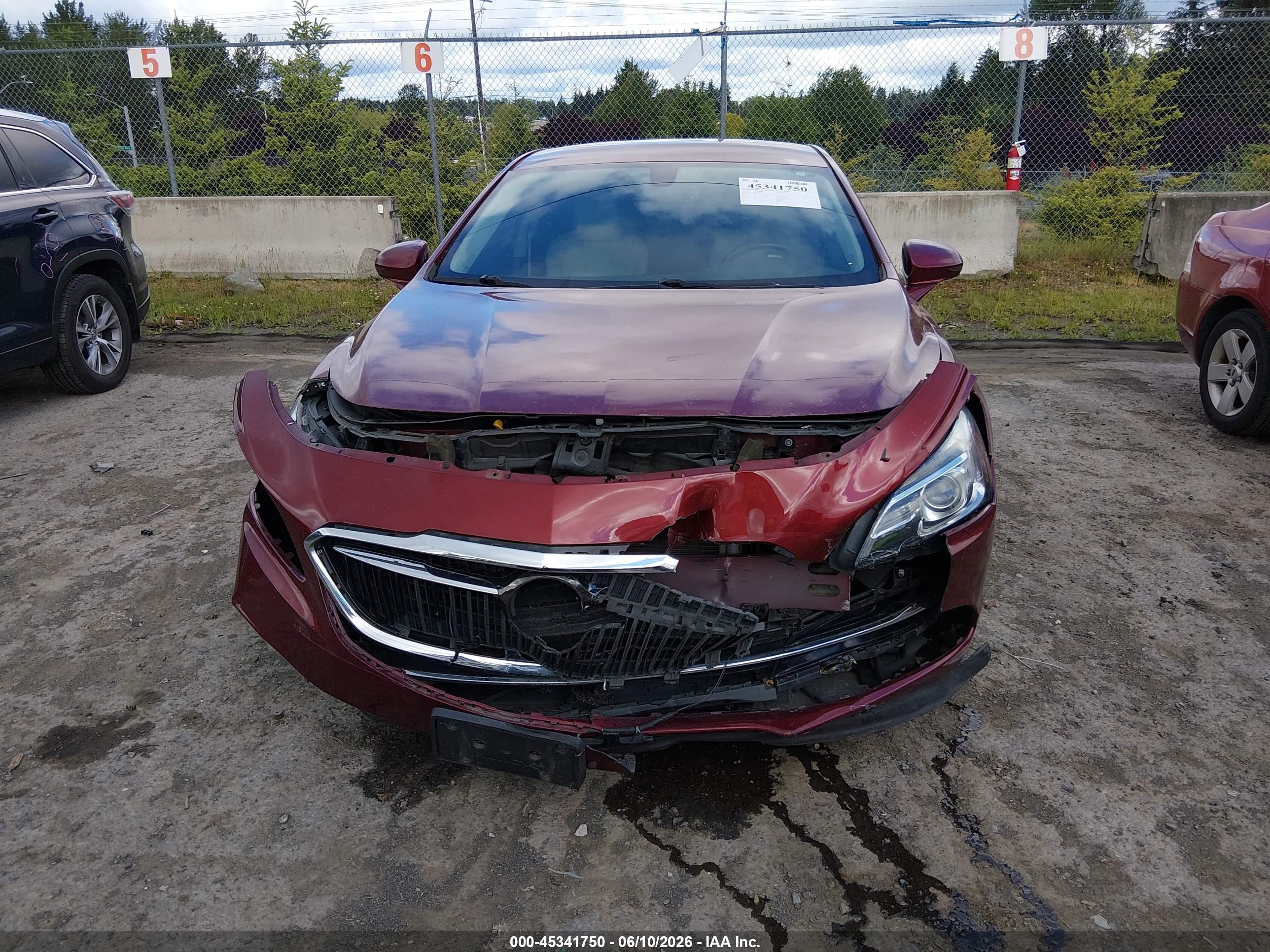 2017 Buick Lacrosse Preferred Purple vin: 1G4ZN5SS3HU130097