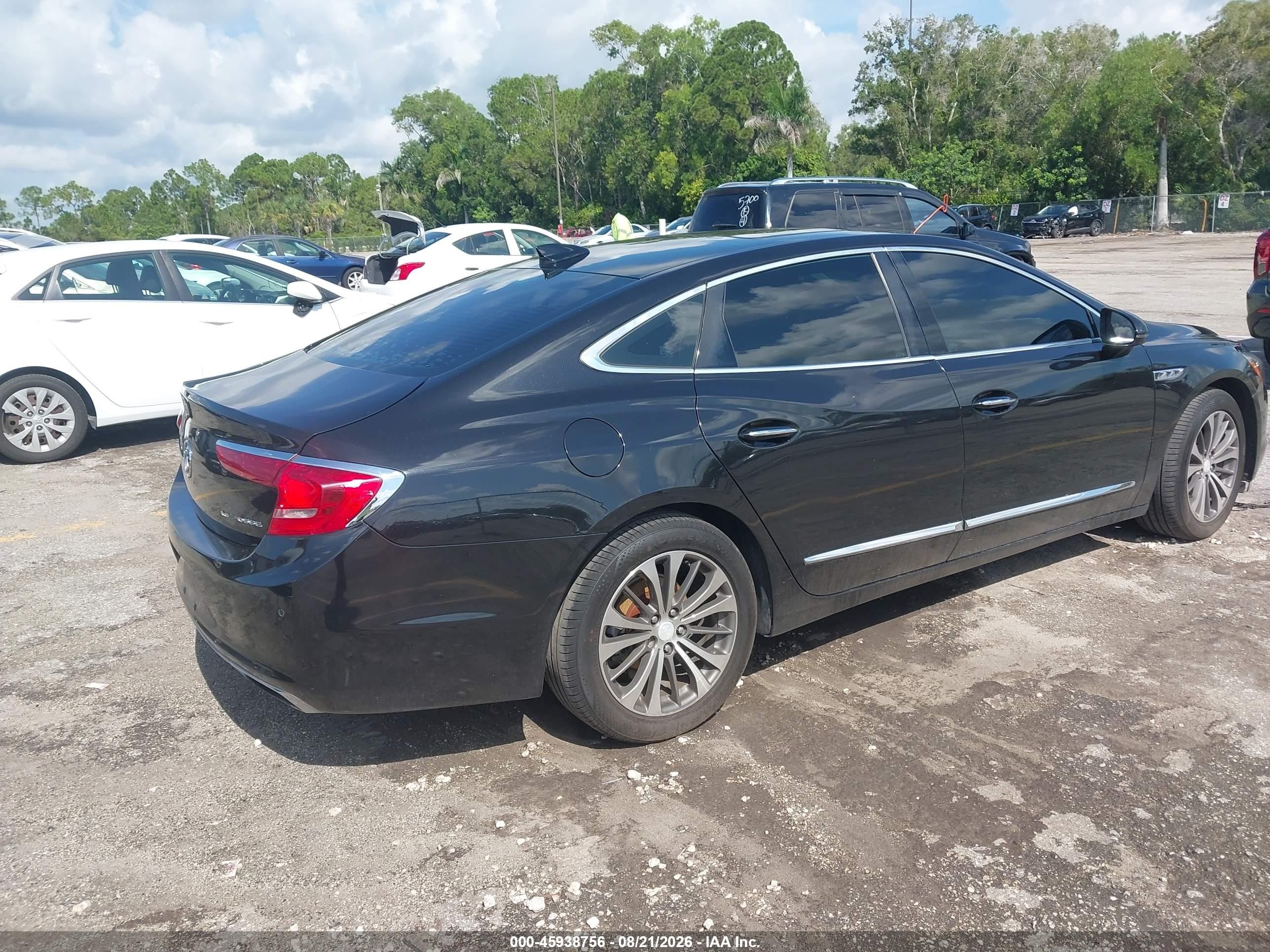 2017 Buick Lacrosse Essence Black vin: 1G4ZP5SS7HU210447