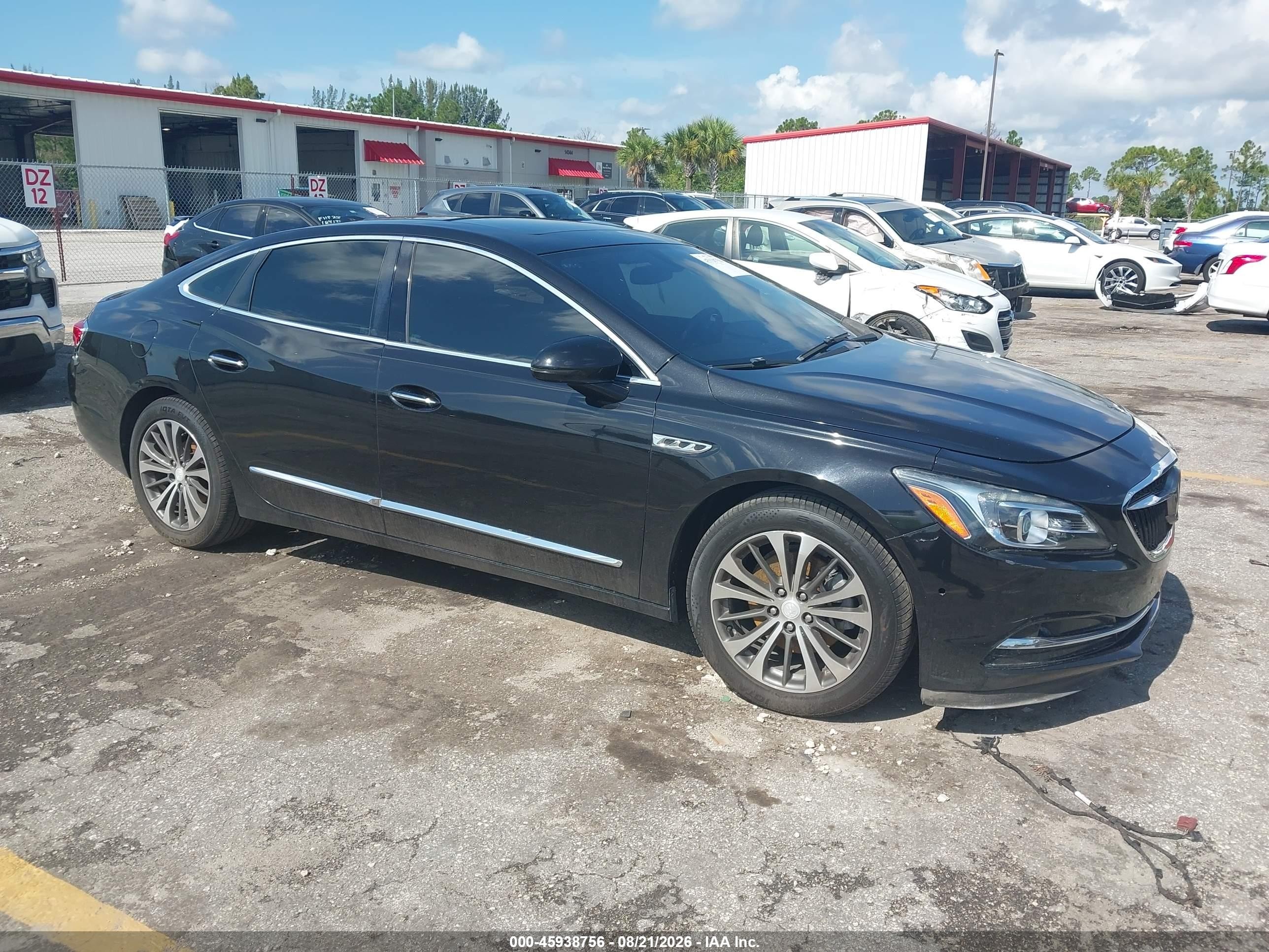 2017 Buick Lacrosse Essence Black vin: 1G4ZP5SS7HU210447