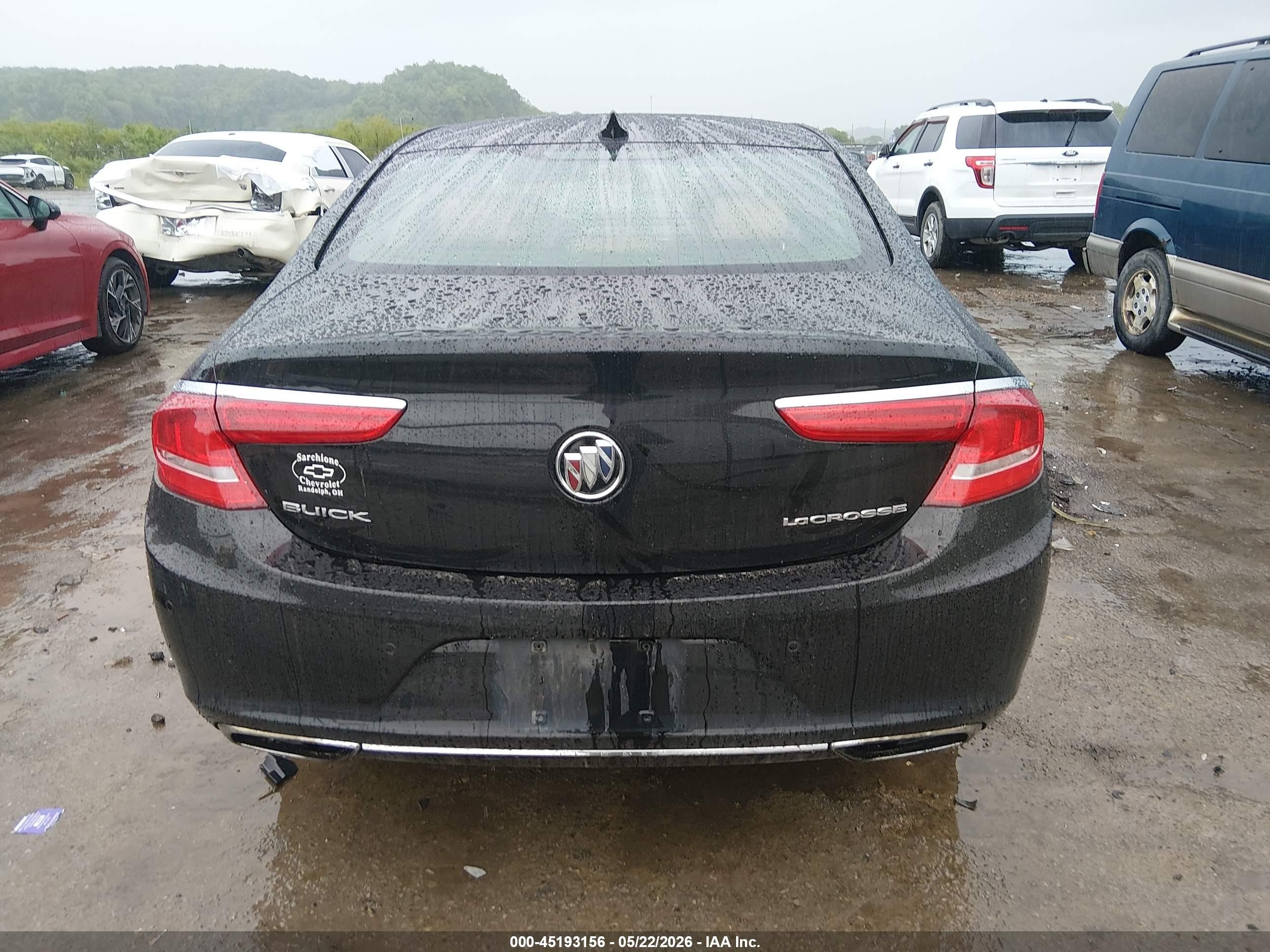 2018 Buick Lacrosse Essence Black vin: 1G4ZP5SS7JU145430