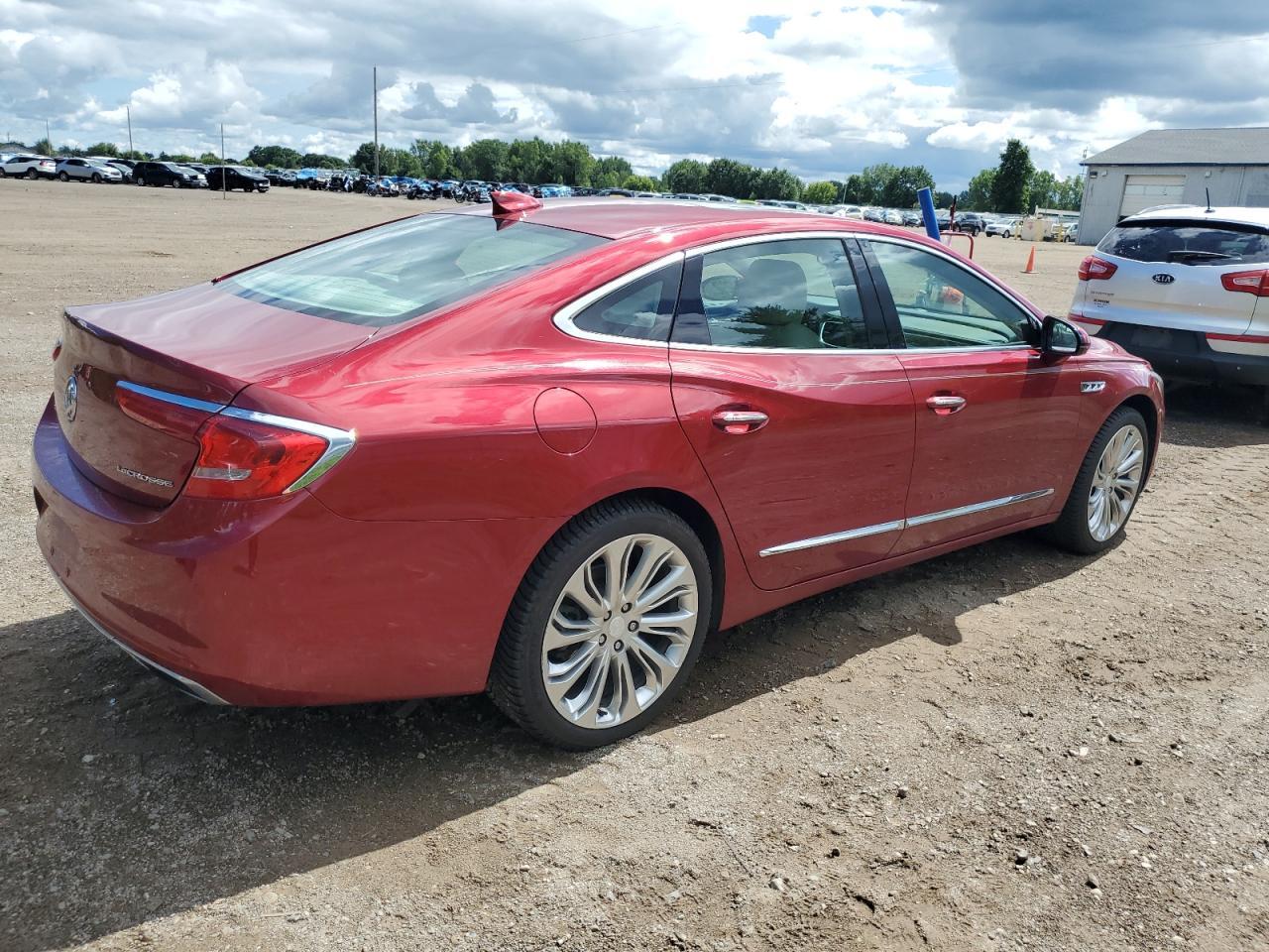 2018 Buick Lacrosse Premium Maroon vin: 1G4ZR5SS1JU114412