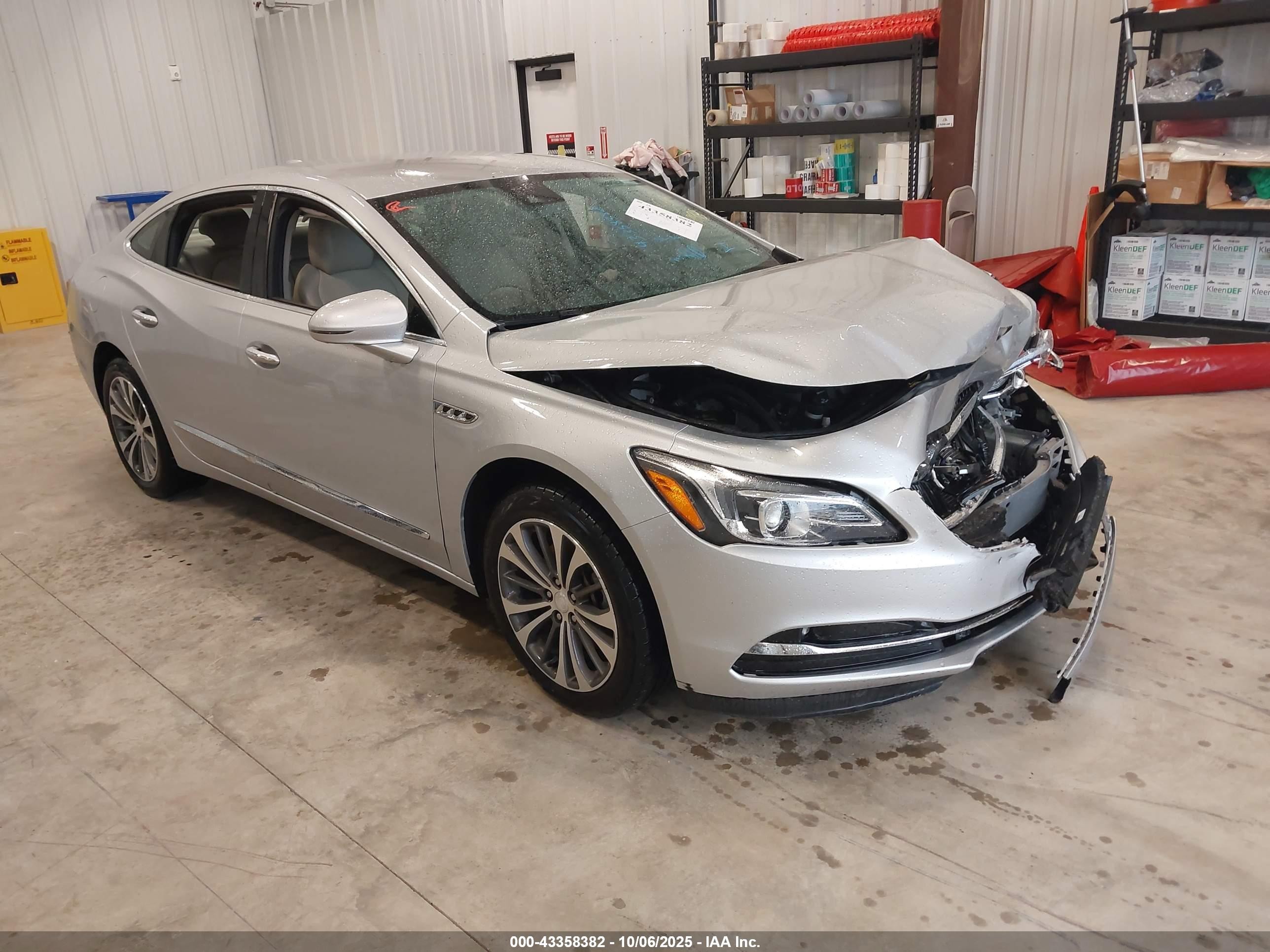 2018 Buick Lacrosse Premium Silver vin: 1G4ZR5SS1JU129198