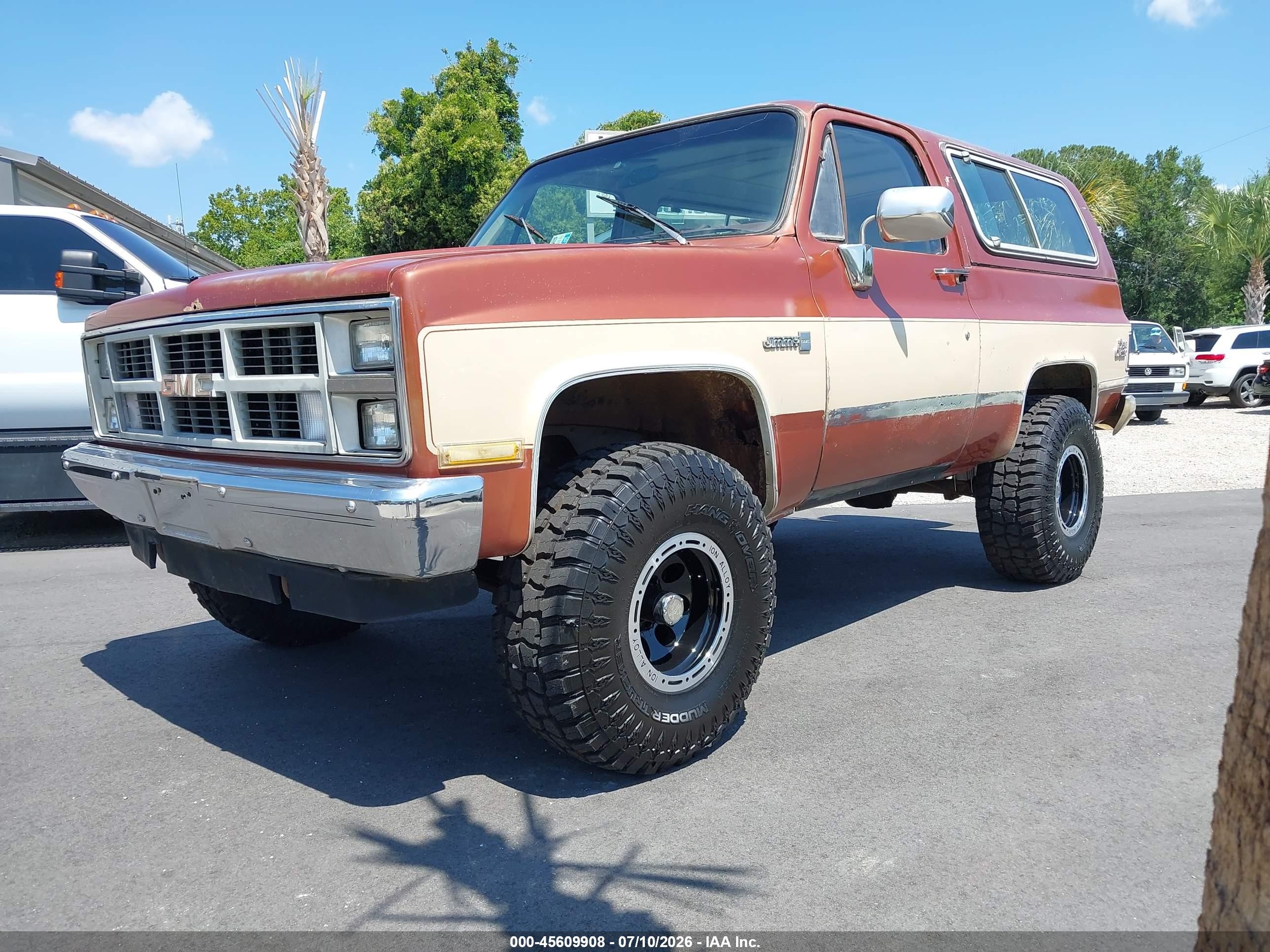 1983 Gmc Jimmy K1500 Beige vin: 1G5EK18H4DF514413