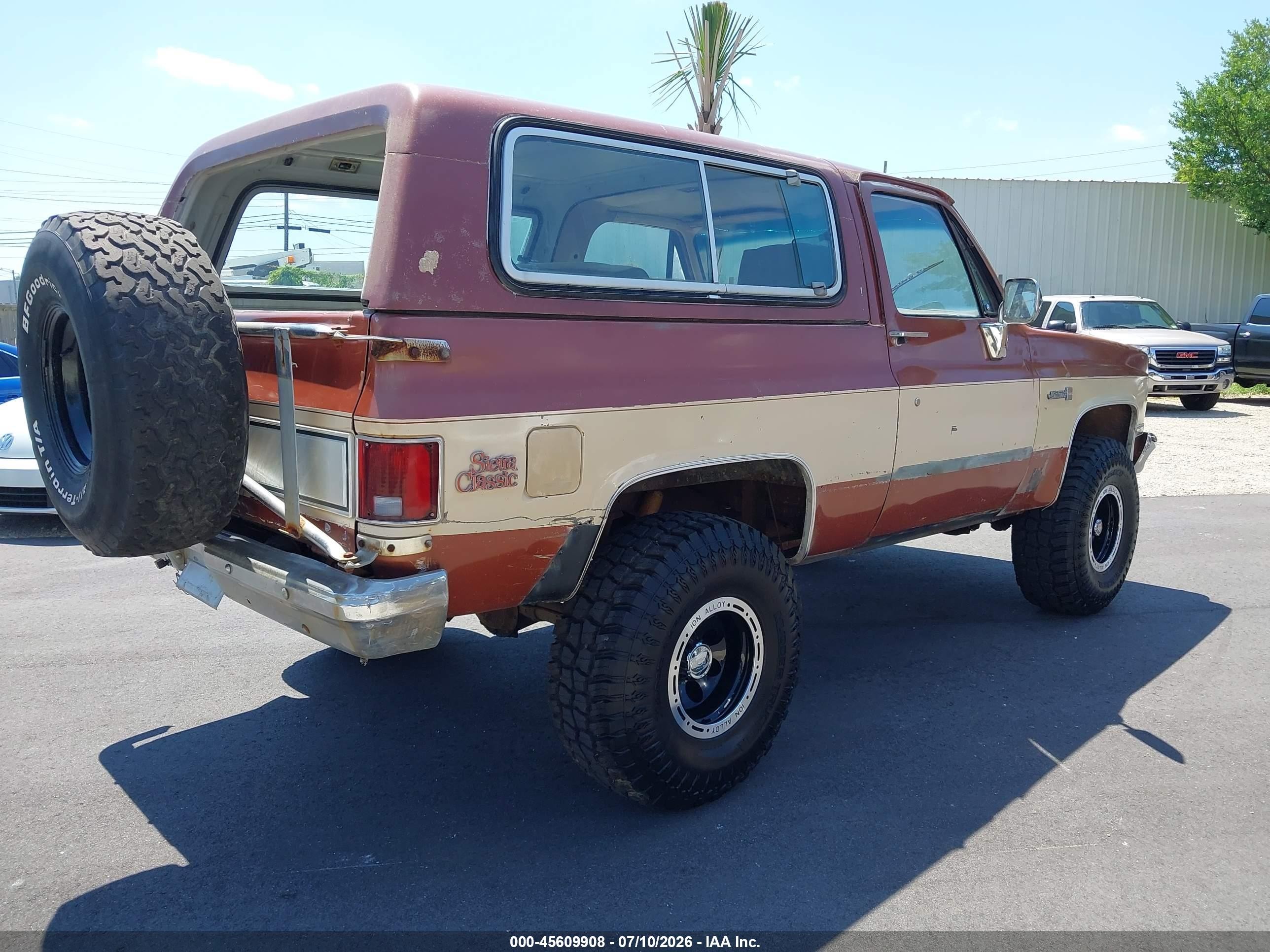 1983 Gmc Jimmy K1500 Beige vin: 1G5EK18H4DF514413