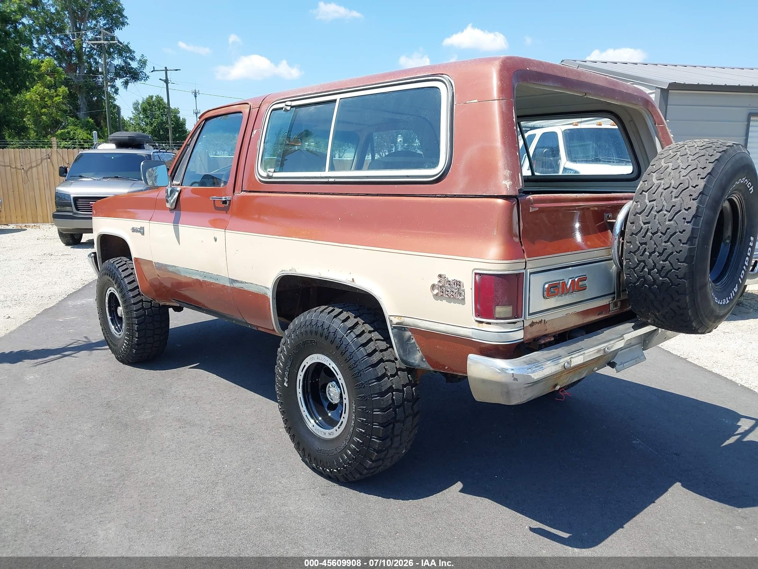 1983 Gmc Jimmy K1500 Beige vin: 1G5EK18H4DF514413