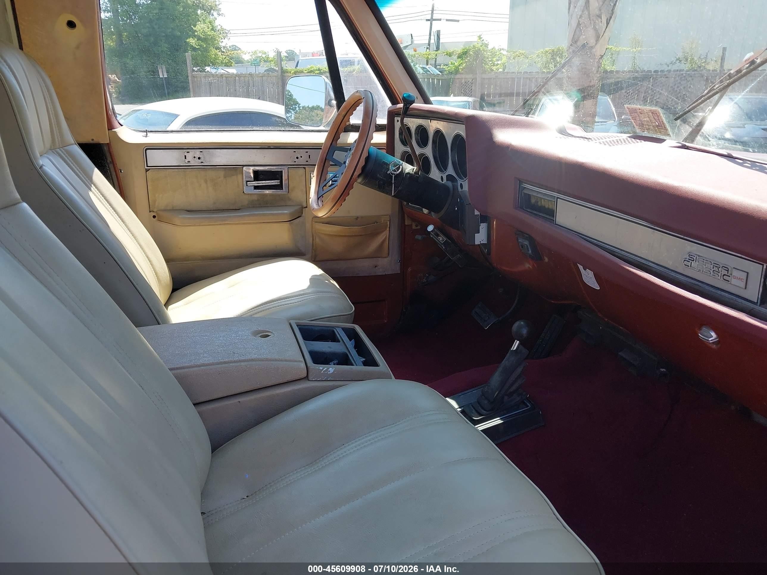 1983 Gmc Jimmy K1500 Beige vin: 1G5EK18H4DF514413