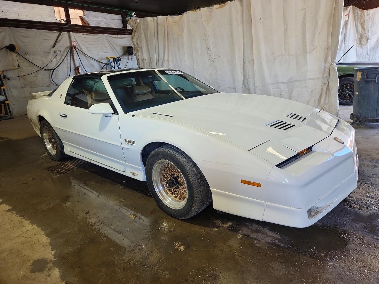 1989 Pontiac Firebird Trans Am White vin: 1G5FW2176KL243126