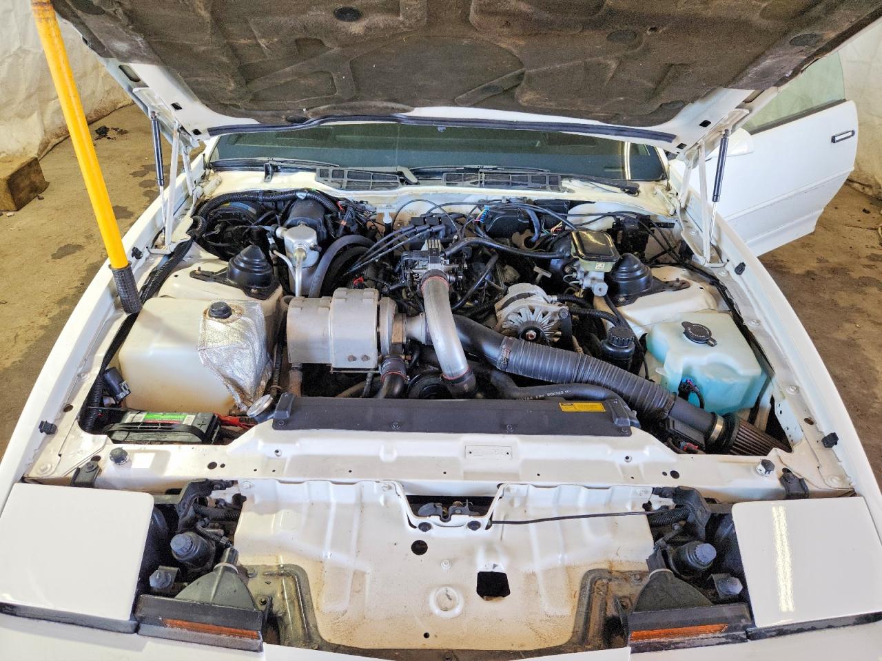 1989 Pontiac Firebird Trans Am White vin: 1G5FW2176KL243126