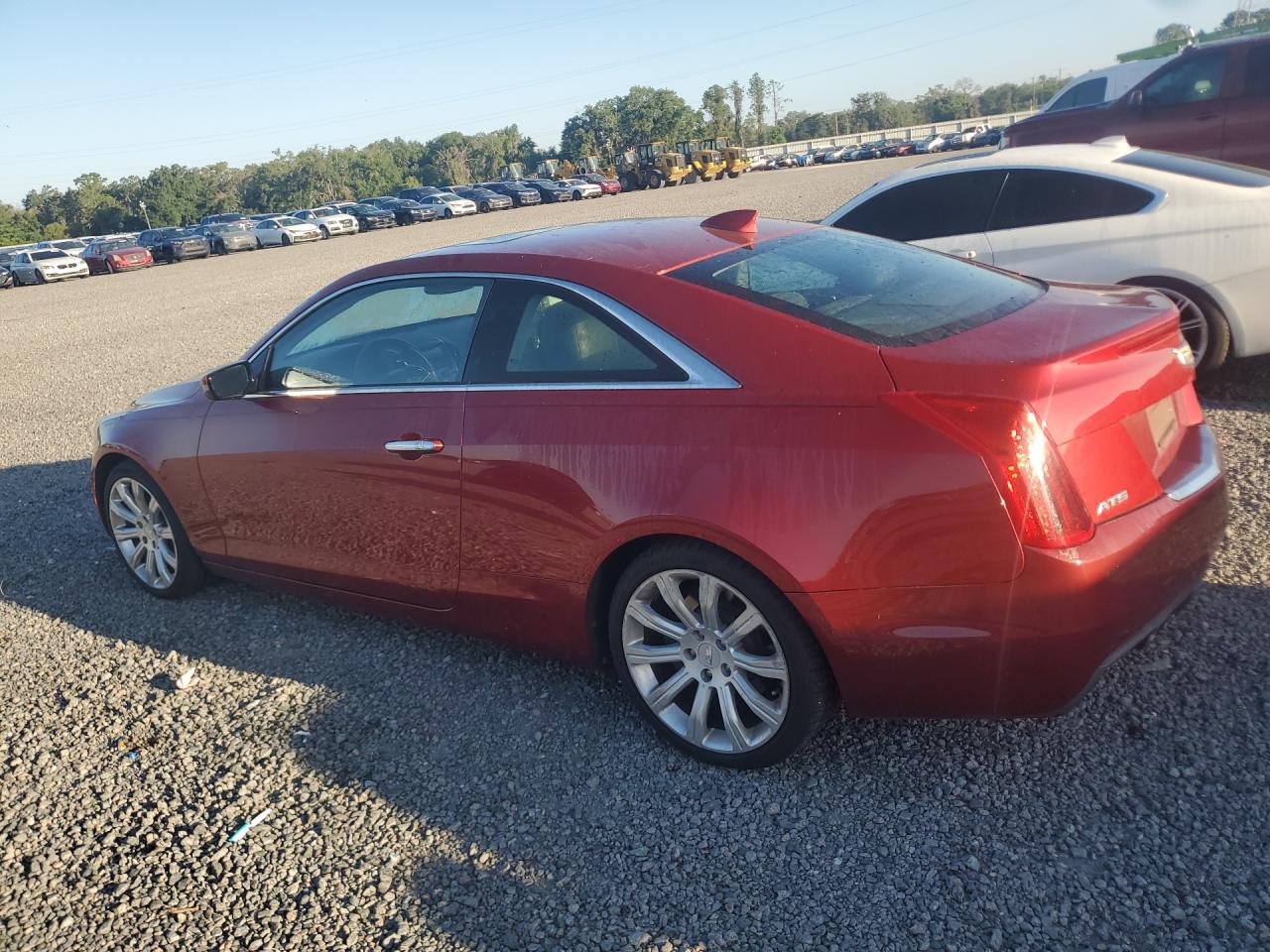 2015 Cadillac Ats Burgundy vin: 1G6AA1RX1F0127424