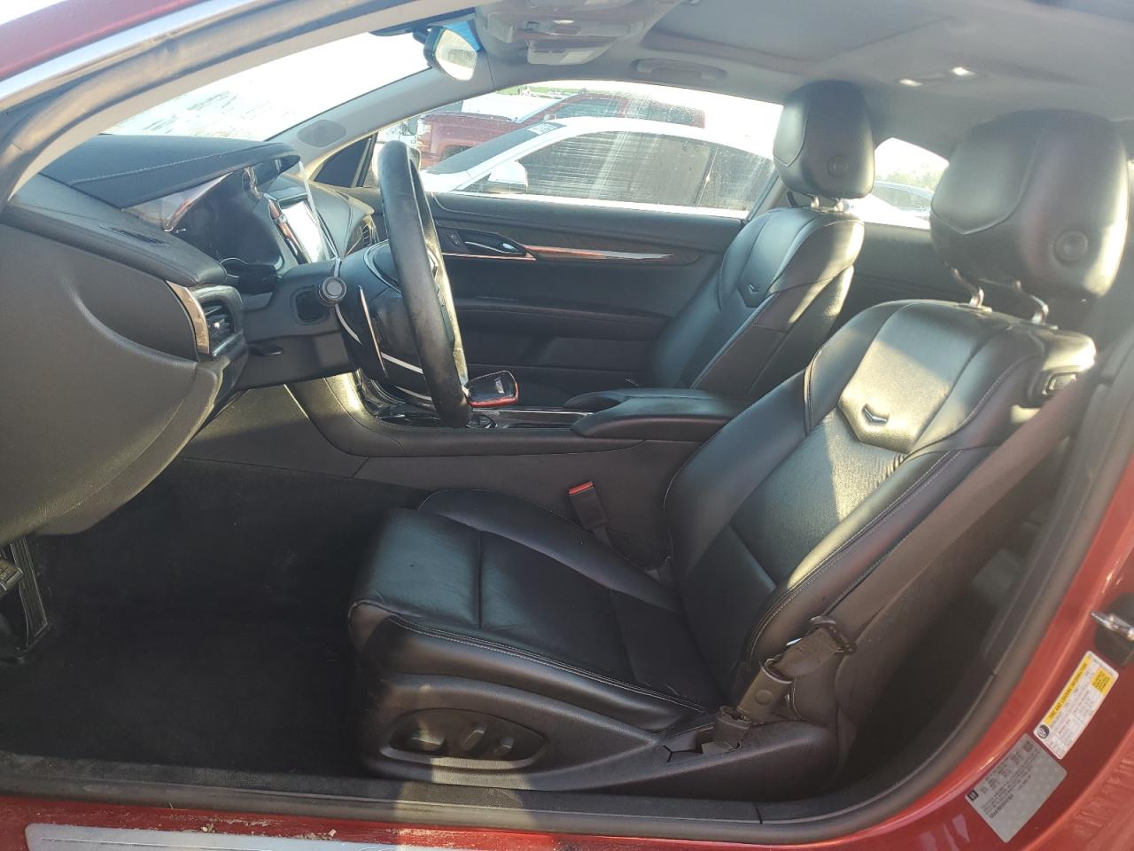 2015 Cadillac Ats Burgundy vin: 1G6AA1RX1F0127424