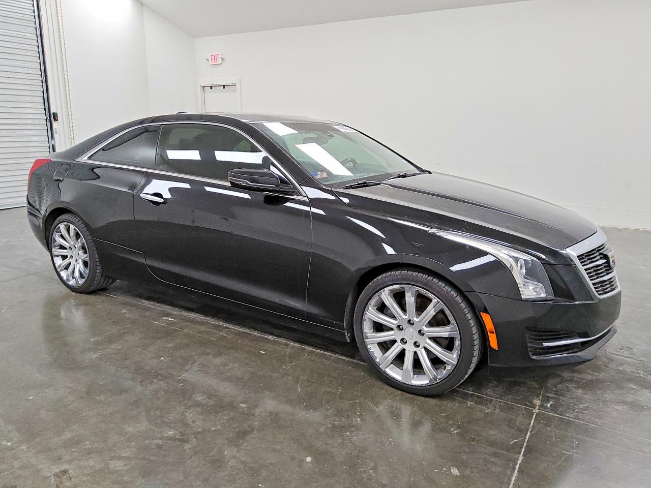 2017 Cadillac Ats Black vin: 1G6AA1RX5H0202743