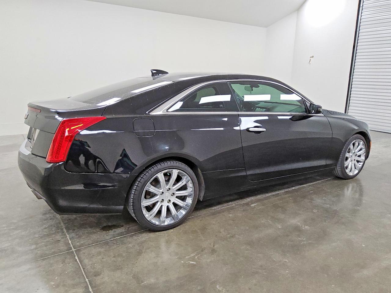 2017 Cadillac Ats Black vin: 1G6AA1RX5H0202743