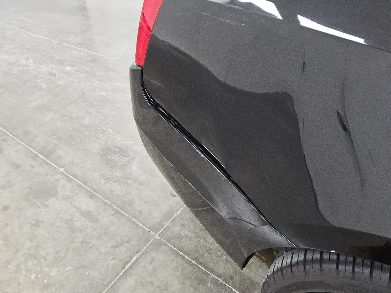 2017 Cadillac Ats Black vin: 1G6AA1RX5H0202743 Damage: Rear Bumper, Misaligned, Repair Required