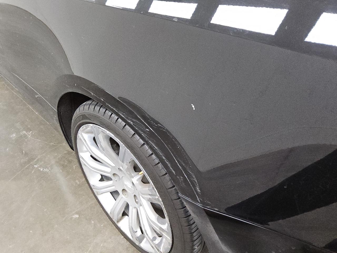 2017 Cadillac Ats Black vin: 1G6AA1RX5H0202743 Damage: Left Qtr Panel, Multiple Scratches Heavy, 3