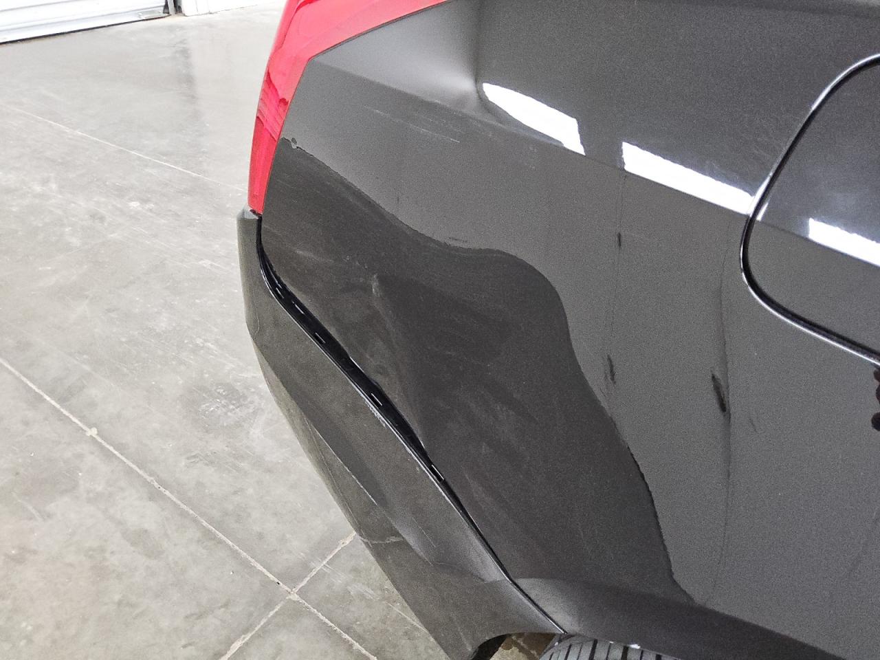 2017 Cadillac Ats Black vin: 1G6AA1RX5H0202743 Damage: Right Qtr Panel, Dent(S) W/No Paint Dmg, > 12 Inches