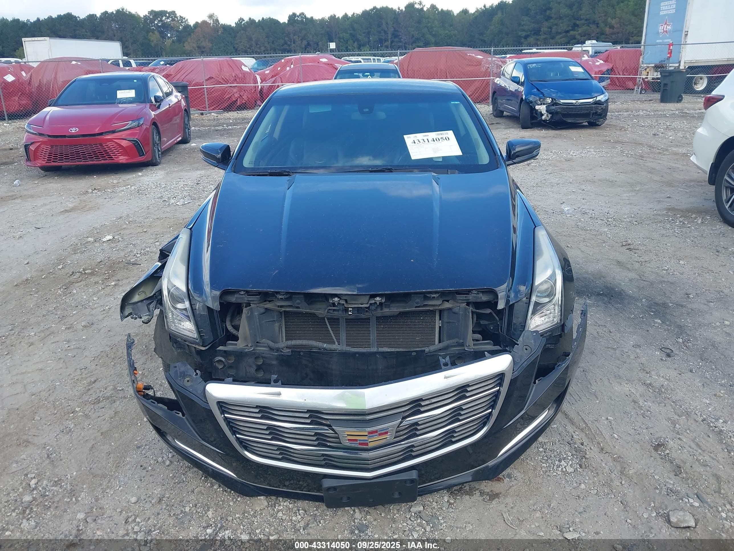 2018 Cadillac Ats Standard Черный vin: 1G6AA1RX7J0104738