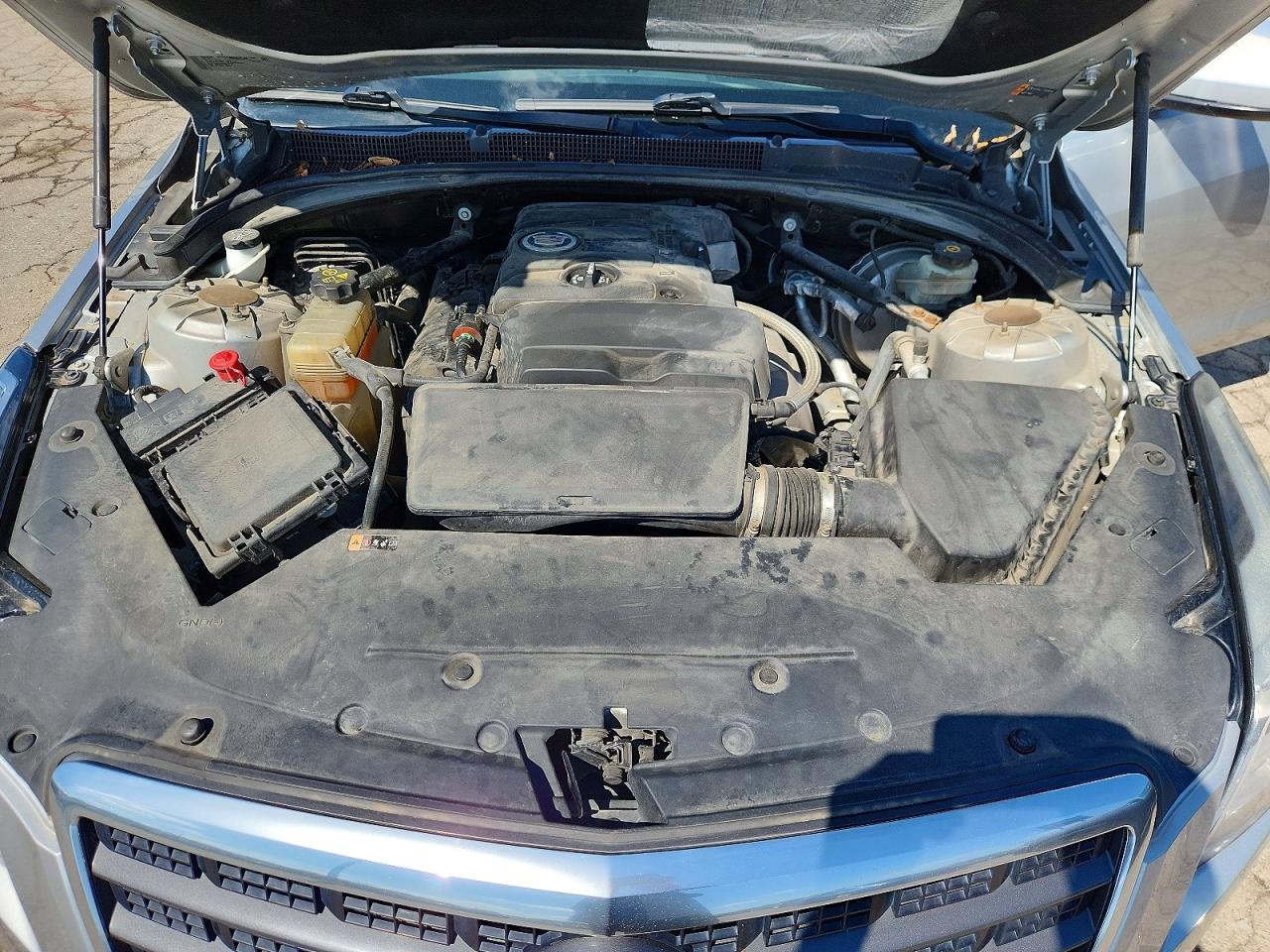 2013 Cadillac Ats Silver vin: 1G6AA5RA0D0111568