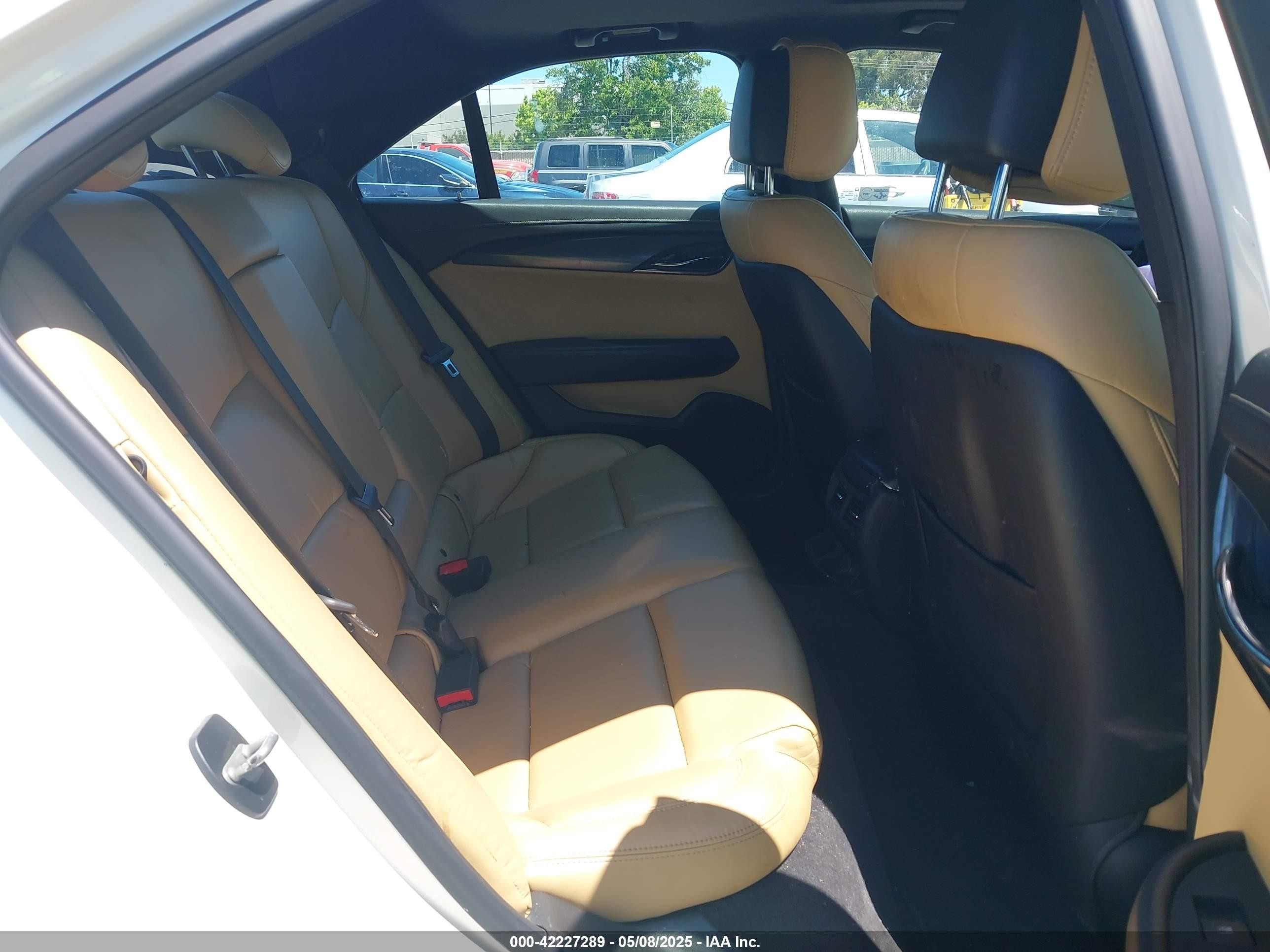 2013 Cadillac Ats Standard White vin: 1G6AA5RA0D0142819
