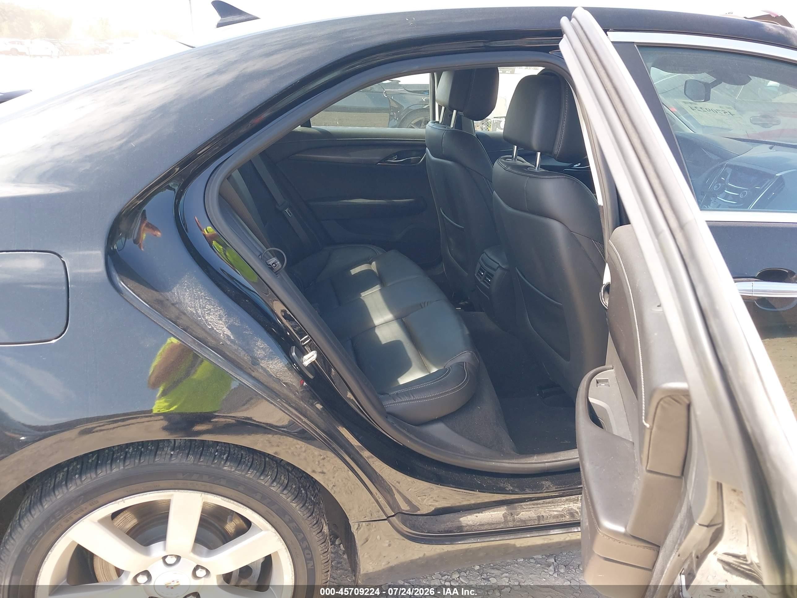 2013 Cadillac Ats Standard Black vin: 1G6AA5RA0D0144926