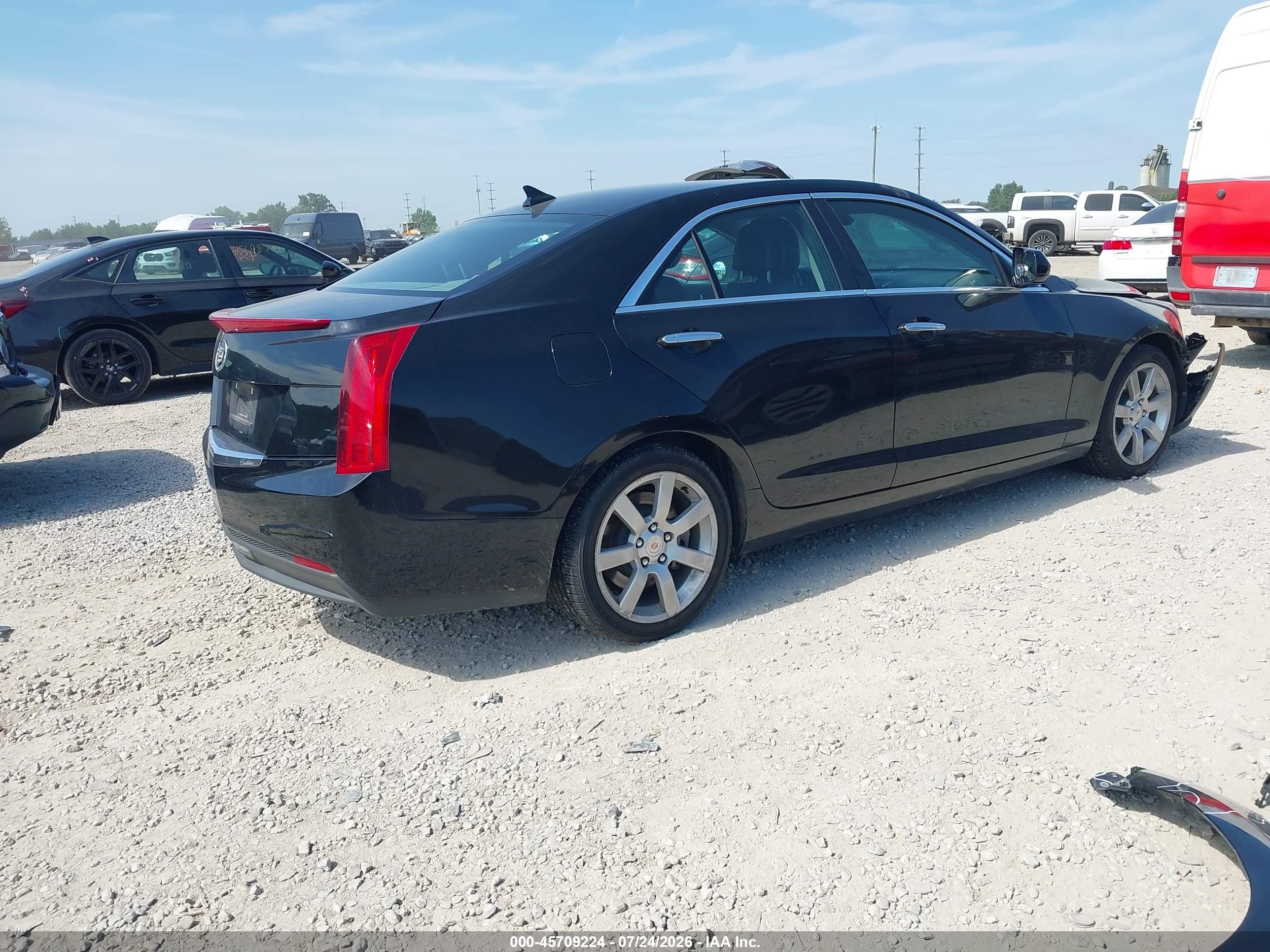 2013 Cadillac Ats Standard Black vin: 1G6AA5RA0D0144926
