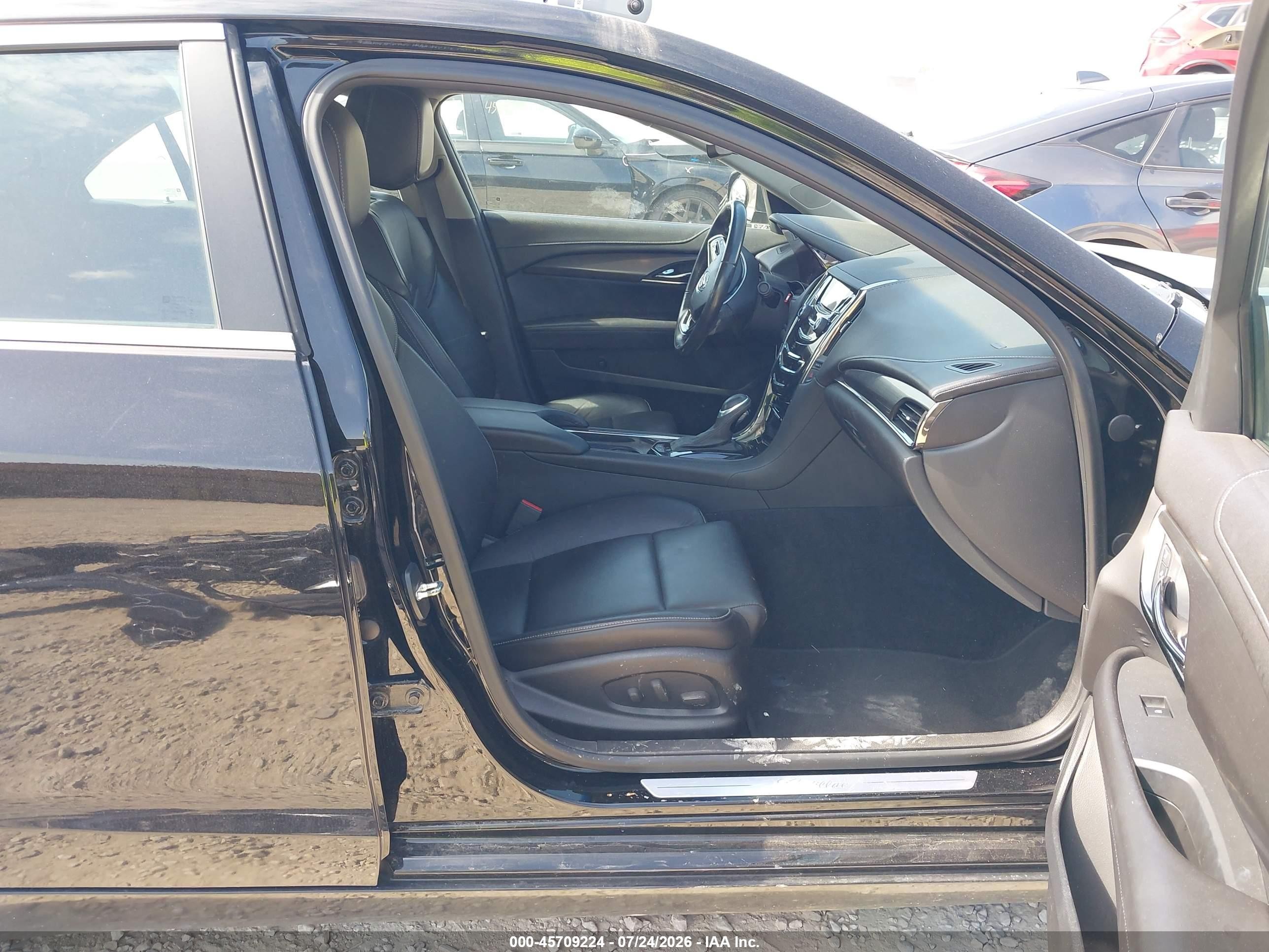 2013 Cadillac Ats Standard Black vin: 1G6AA5RA0D0144926