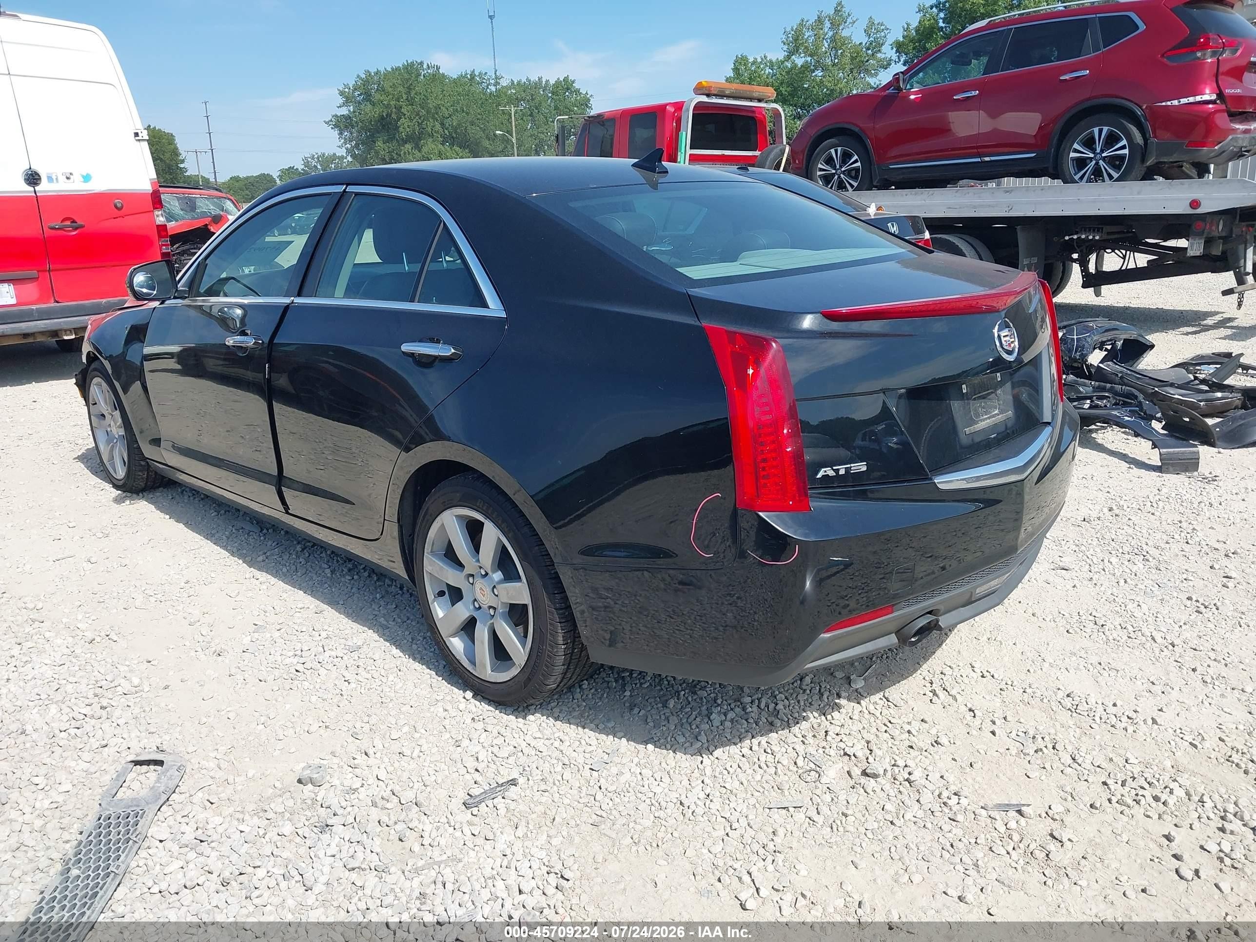 2013 Cadillac Ats Standard Black vin: 1G6AA5RA0D0144926
