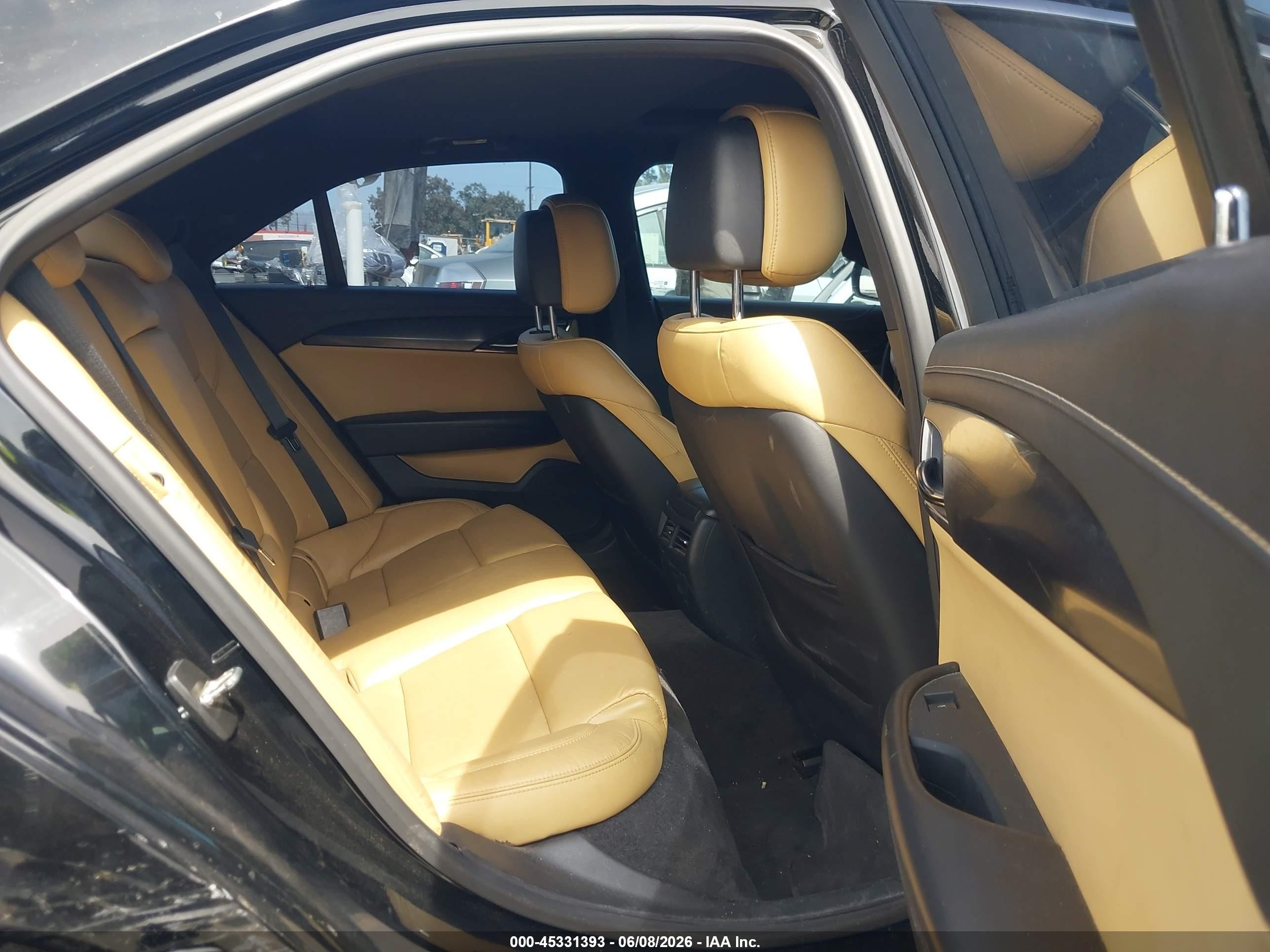 2013 Cadillac Ats Standard Black vin: 1G6AA5RA0D0166604