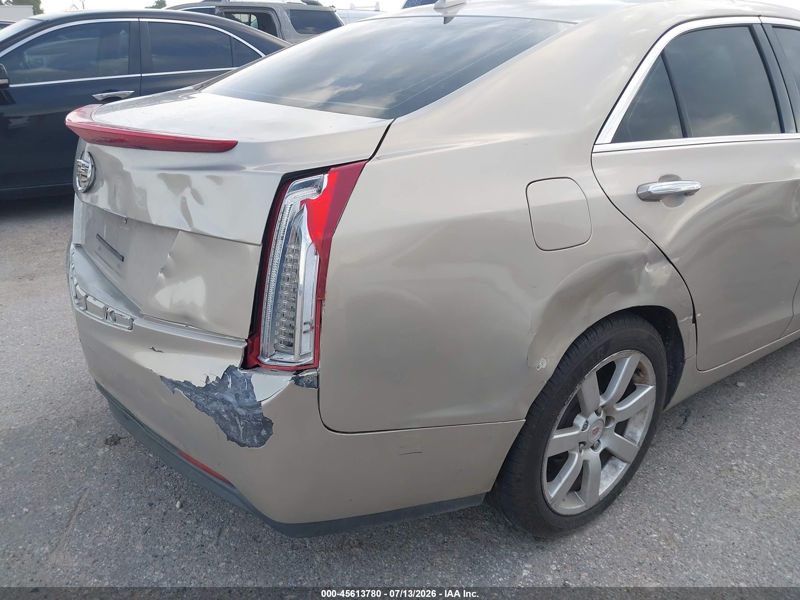 2014 Cadillac Ats Standard Beige vin: 1G6AA5RA0E0101849