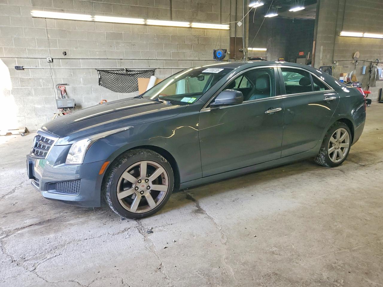 2014 Cadillac Ats Charcoal vin: 1G6AA5RA0E0109370