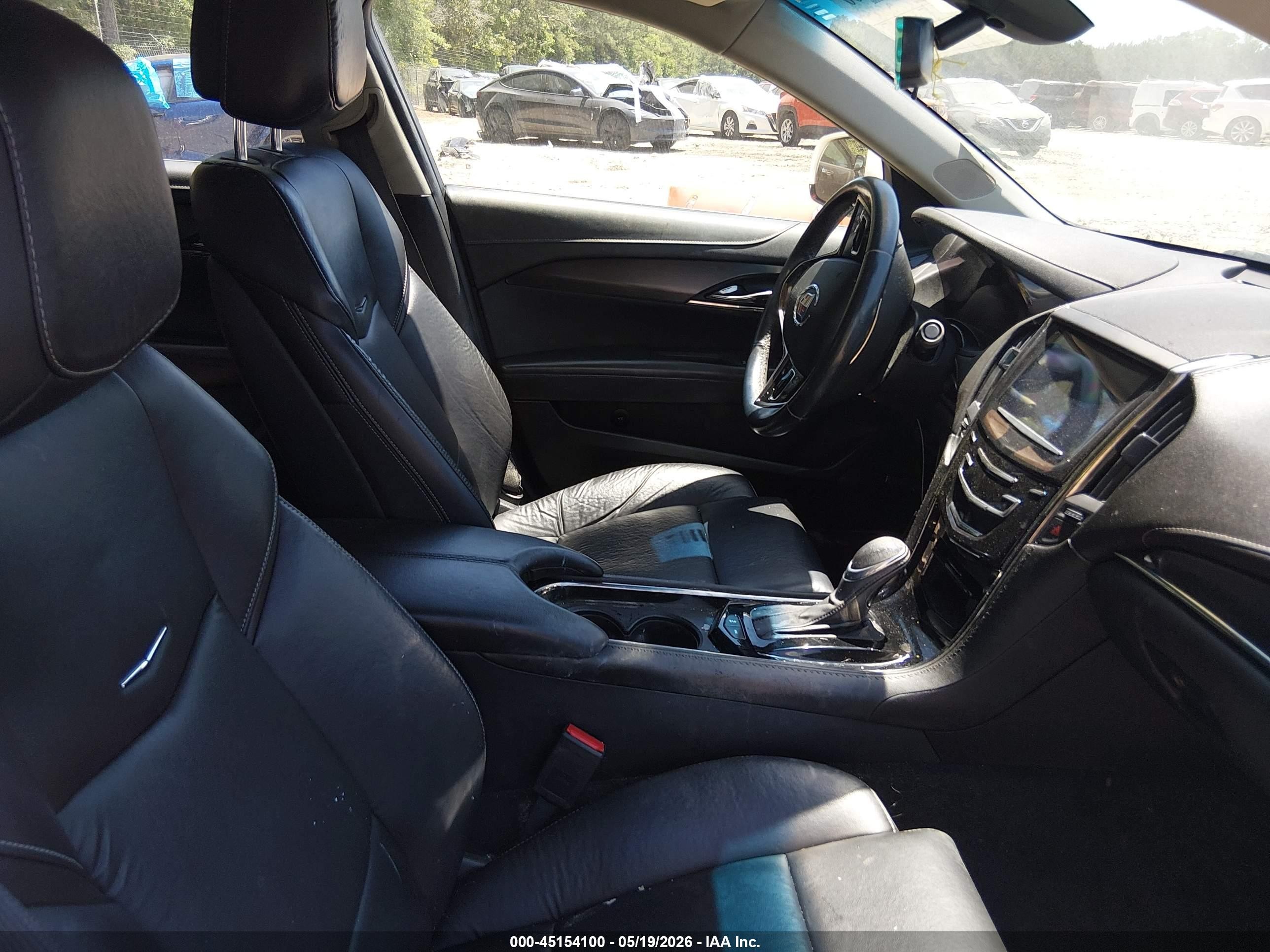 2014 Cadillac Ats Standard White vin: 1G6AA5RA0E0155037
