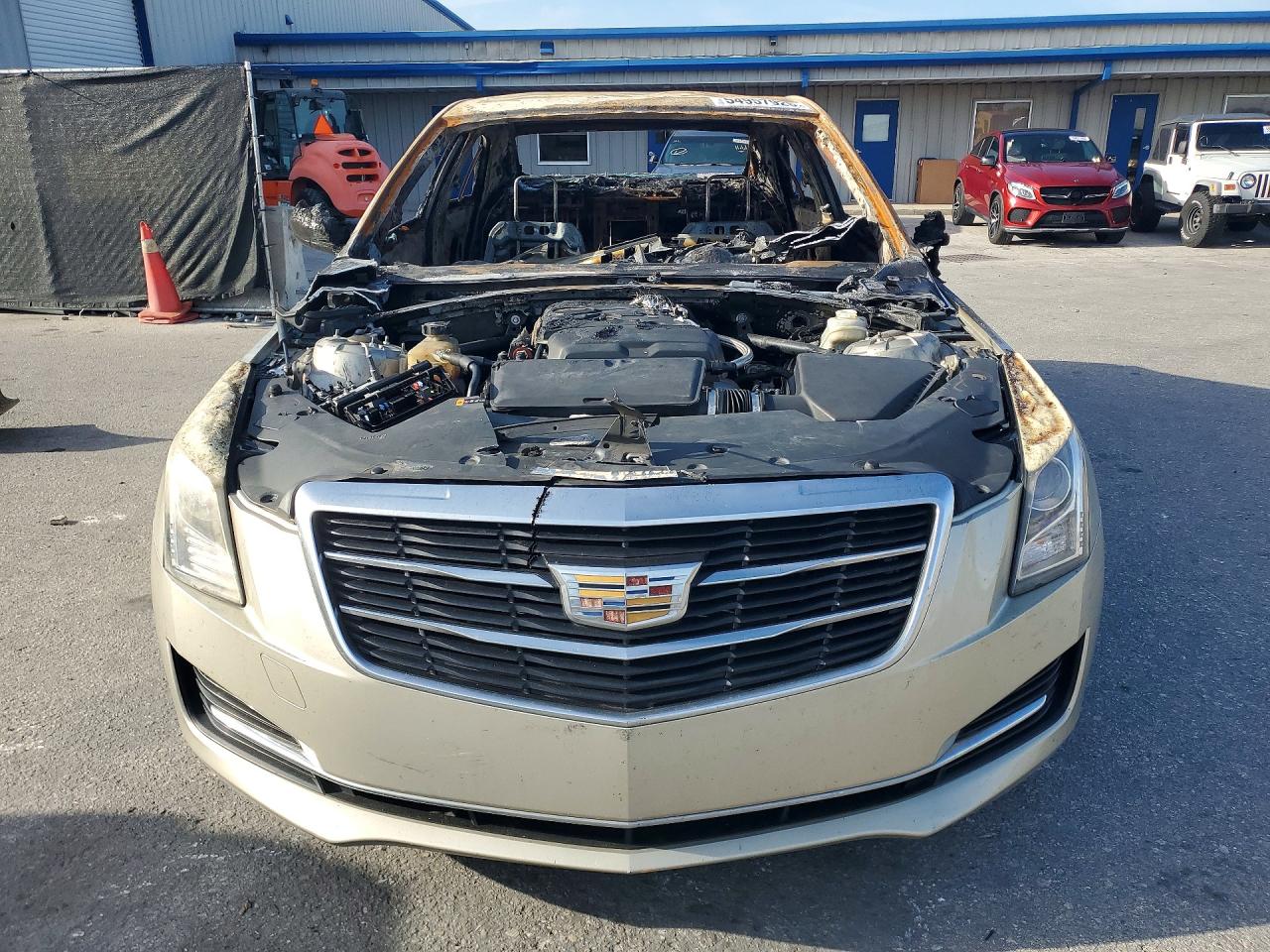 2015 Cadillac Ats Желто-коричневый vin: 1G6AA5RA0F0127501
