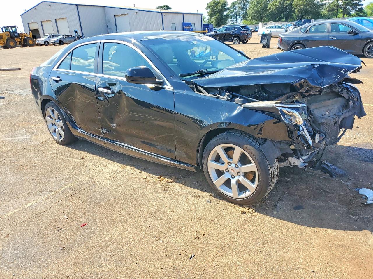 2014 Cadillac Ats Black vin: 1G6AA5RA1E0102654