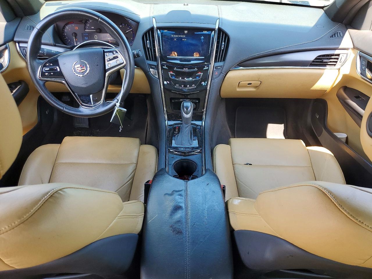 2014 Cadillac Ats Black vin: 1G6AA5RA1E0102654