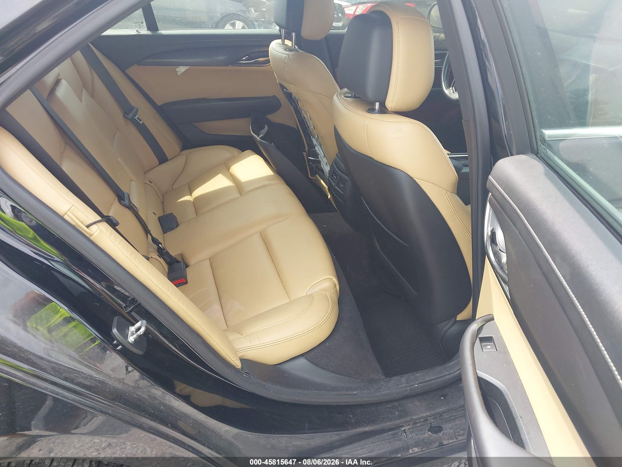 2014 Cadillac Ats Standard Black vin: 1G6AA5RA1E0103965