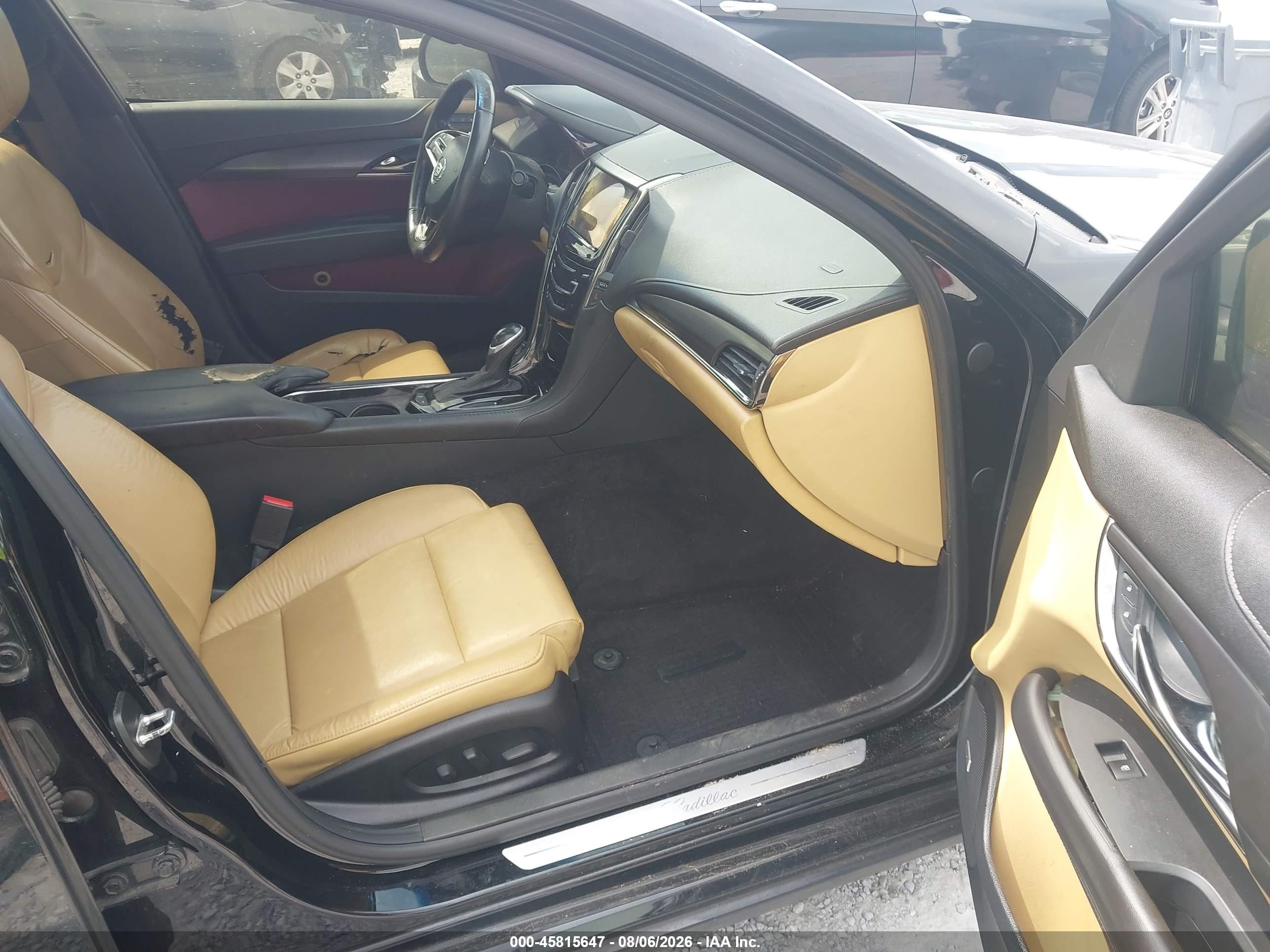 2014 Cadillac Ats Standard Black vin: 1G6AA5RA1E0103965